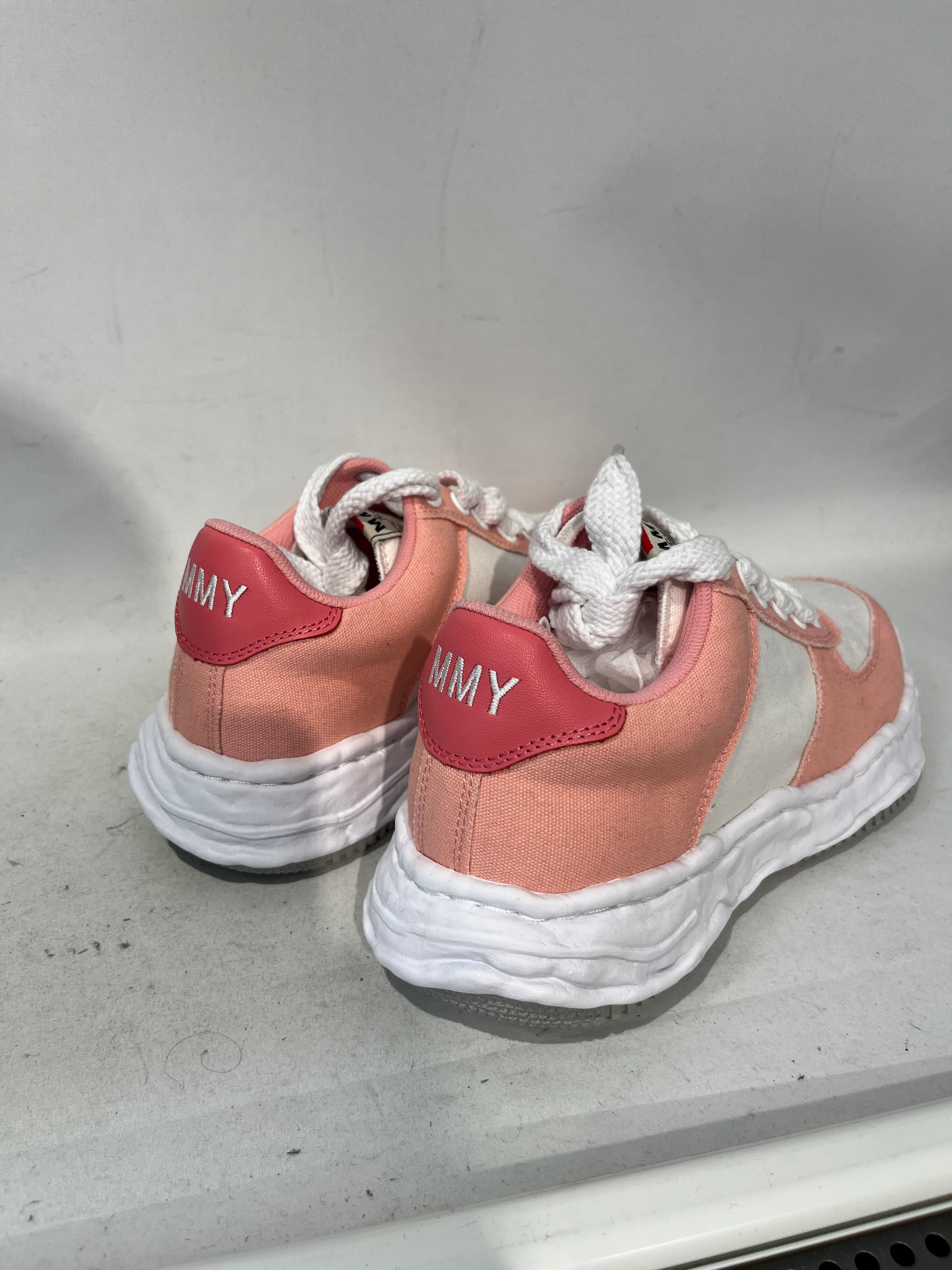 MIHARA YASUHIRO/Low-Sneakers/EU 43/Cotton/PNK/OG SOLE CANVAS view 2