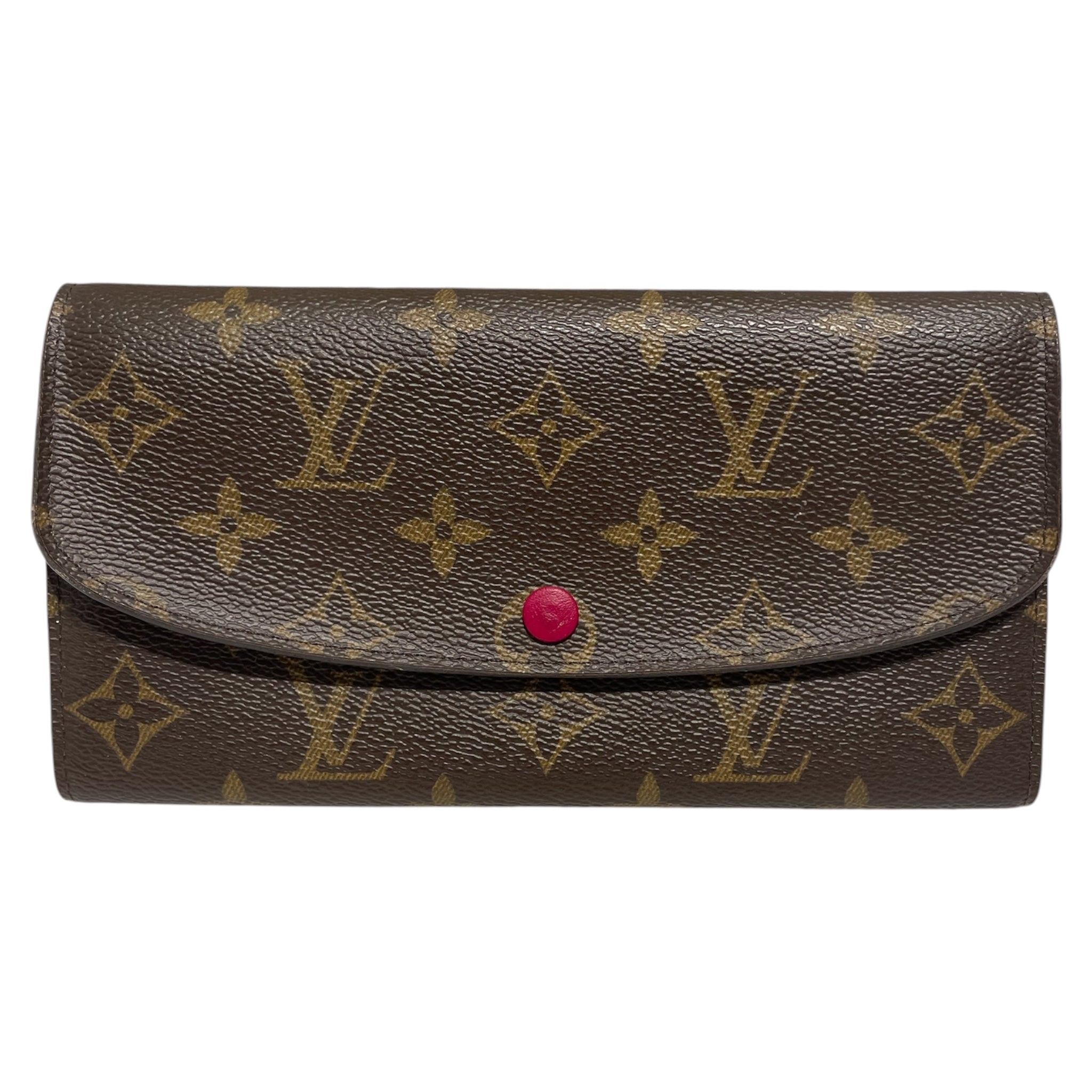 LOUIS VUITTON/Wallet/Monogram/Leather/BRW/porte international wallet view 1