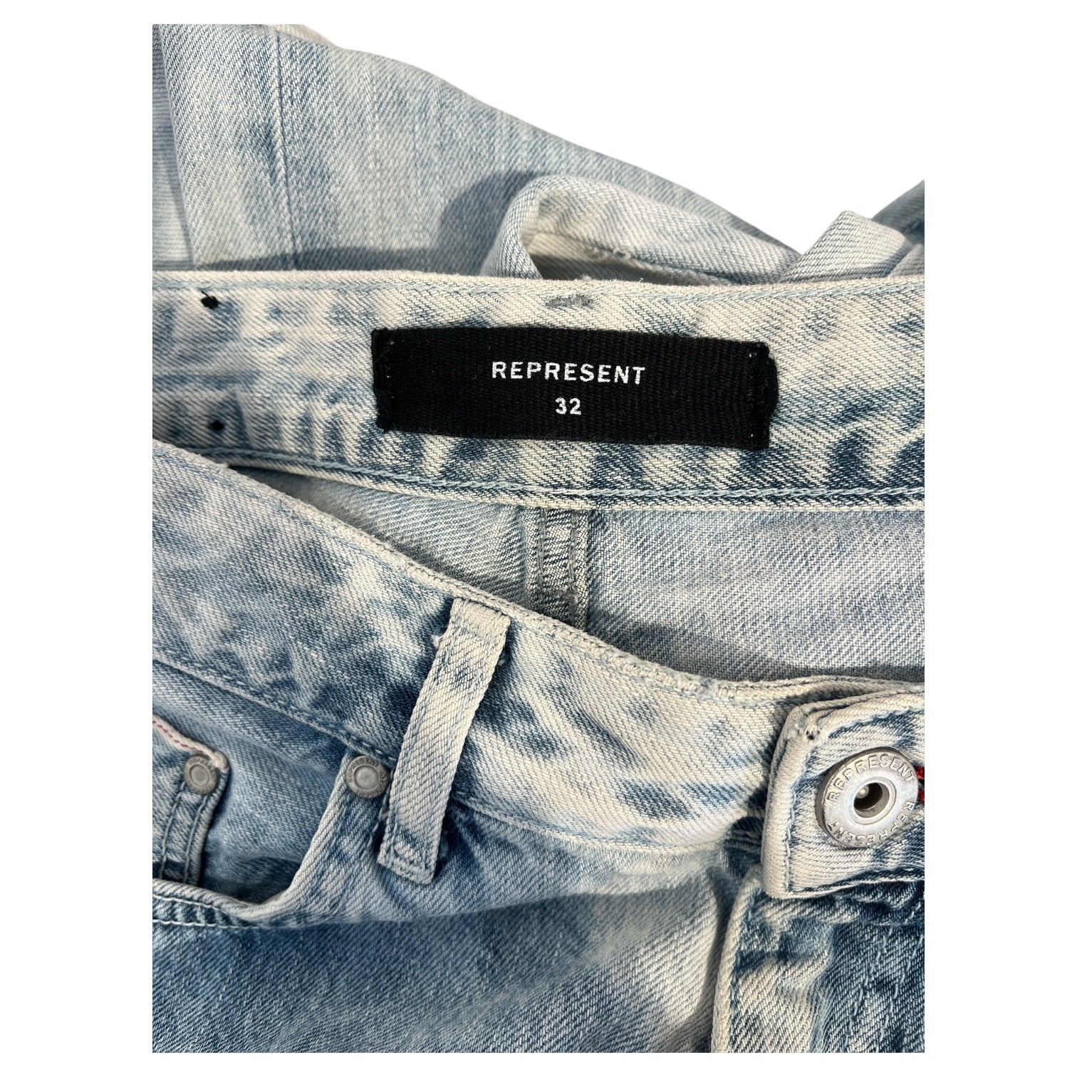 REPRESENT/Skinny Pants/32/Denim/BLU/BASIC SELVEDGE DENIM view 6