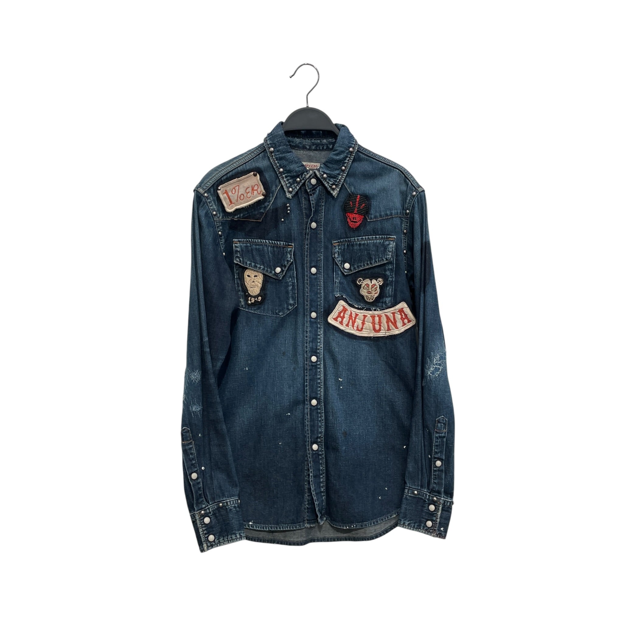 KAPITAL/Denim Jkt/M/Denim/NVY/PATCHES view 1