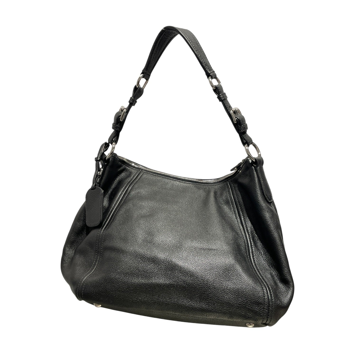 PRADA/Hand Bag/Leather/BLK/173 Vitello Daino view 2