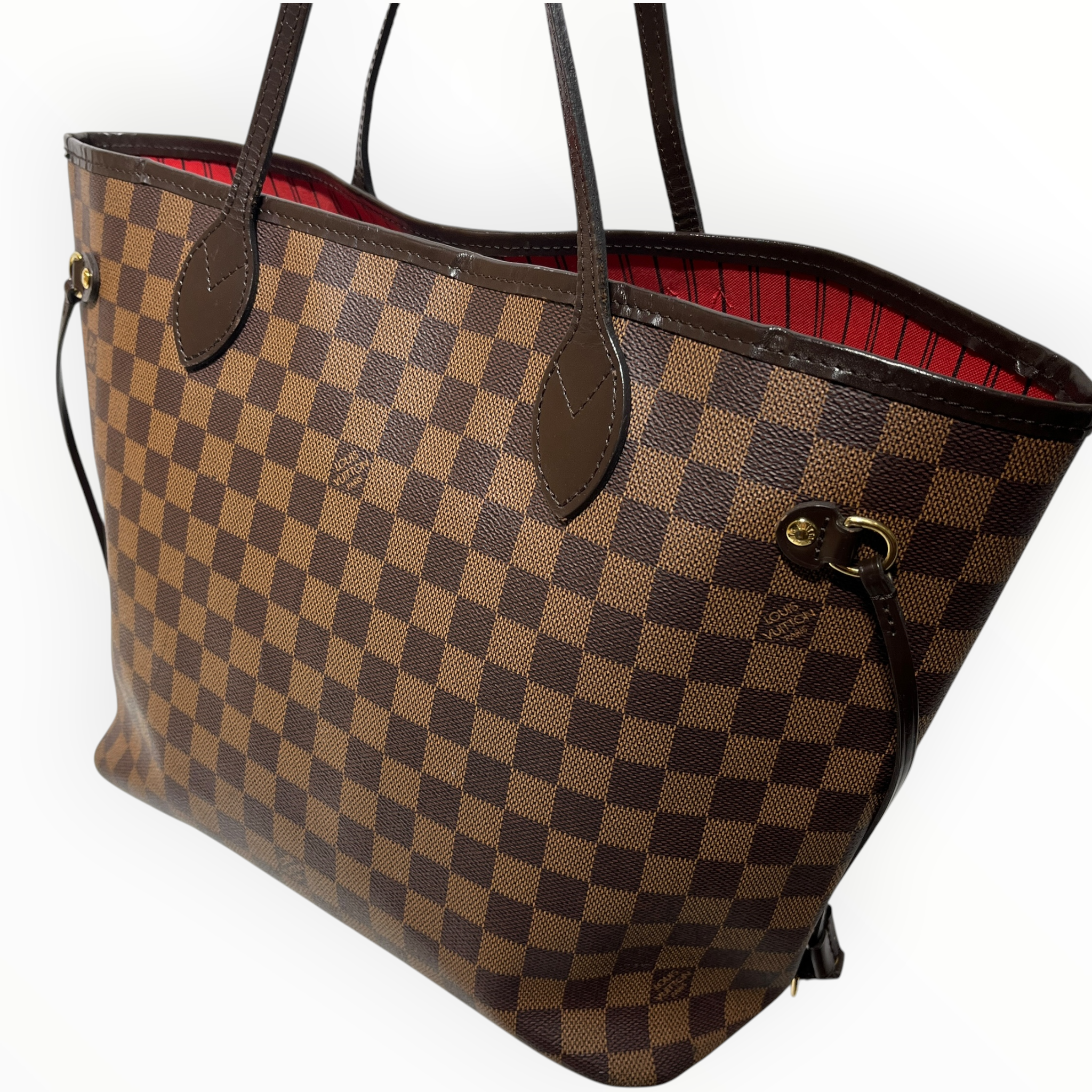 LOUIS VUITTON/Tote Bag/Monogram/Leather/BRW/NEVERFULL view 6