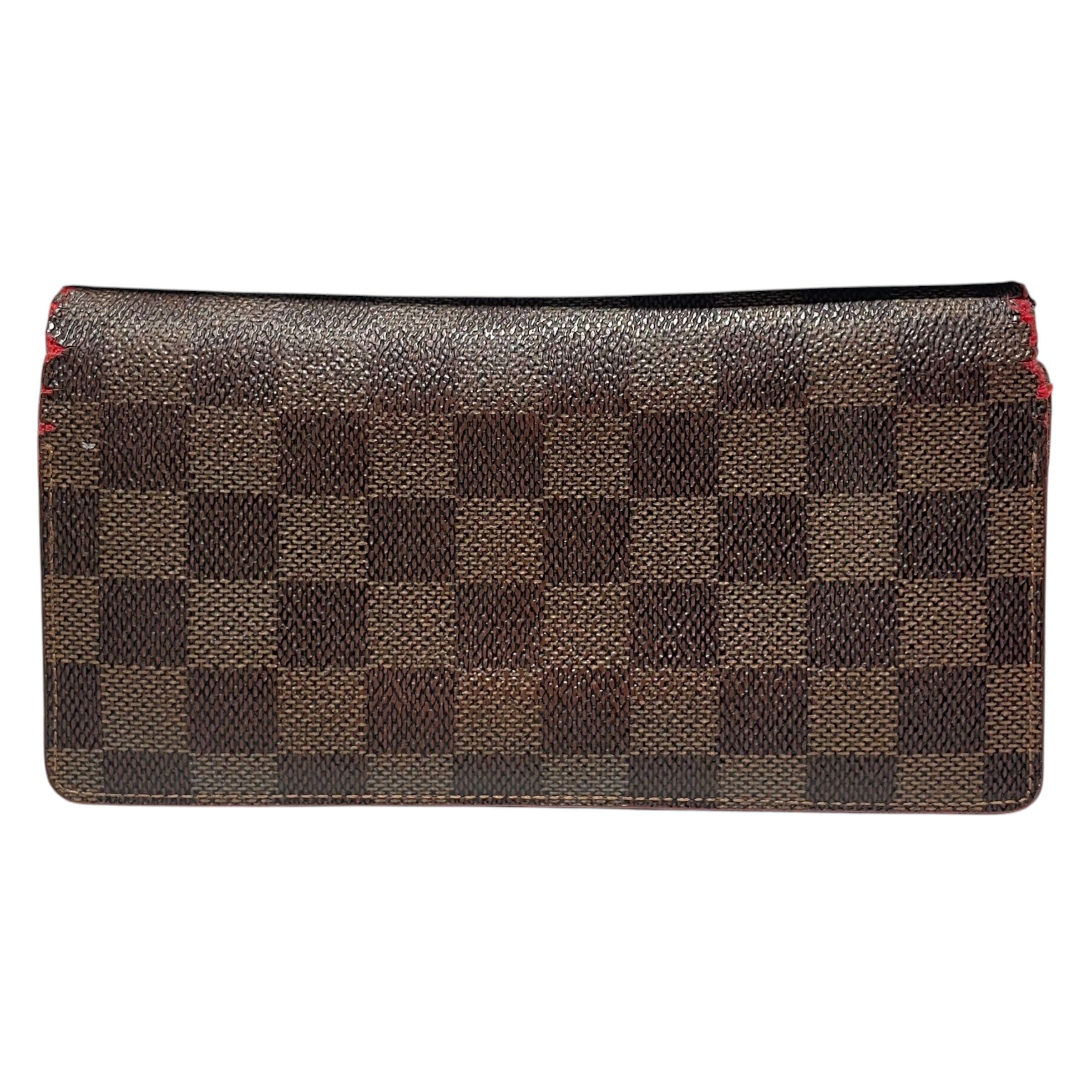 LOUIS VUITTON/Wallet/Monogram/Leather/BRW/L's/Damier Canvas Brazza Wallet view 2