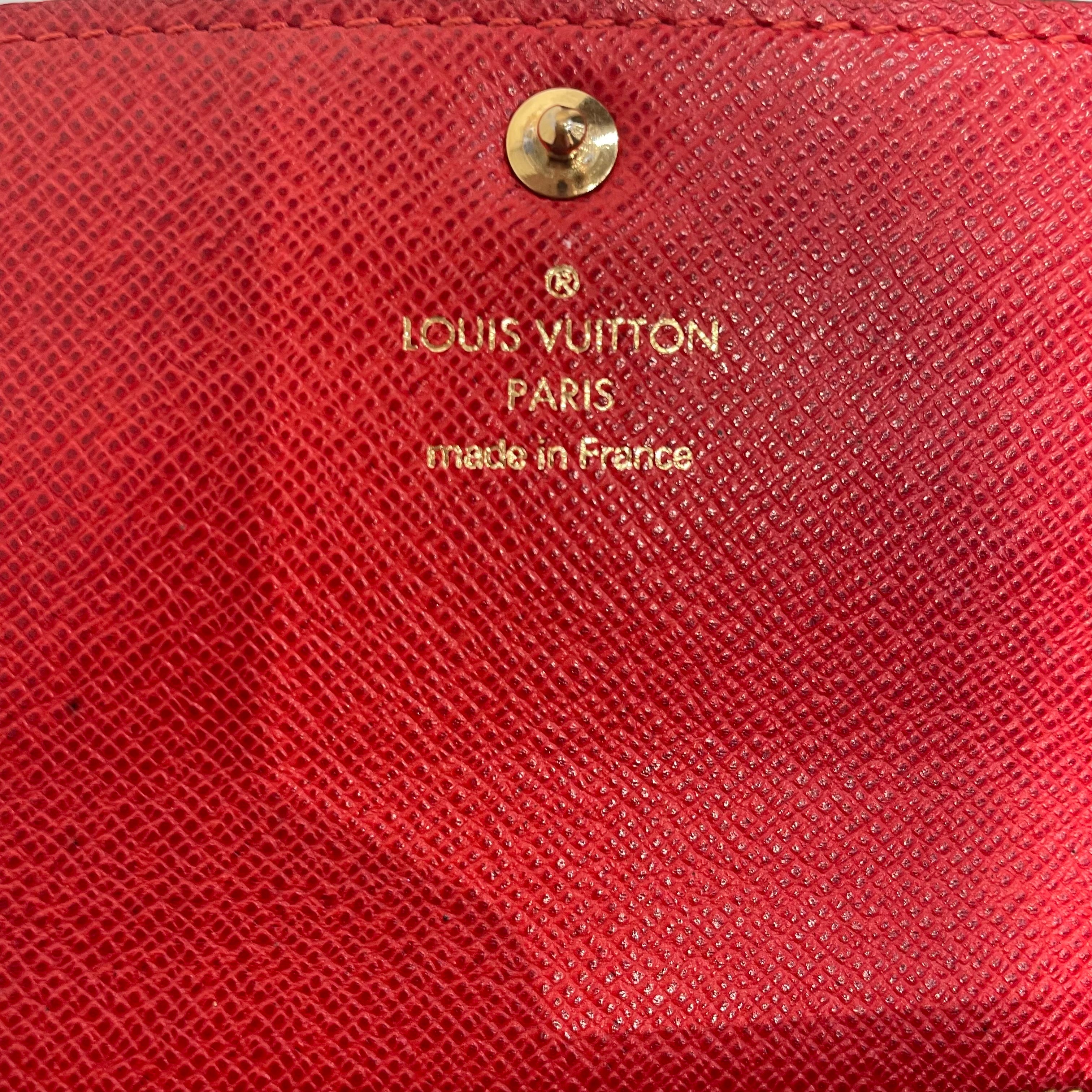 LOUIS VUITTON/Long Wallet/Monogram/Leather/BRW/CT1006 view 5