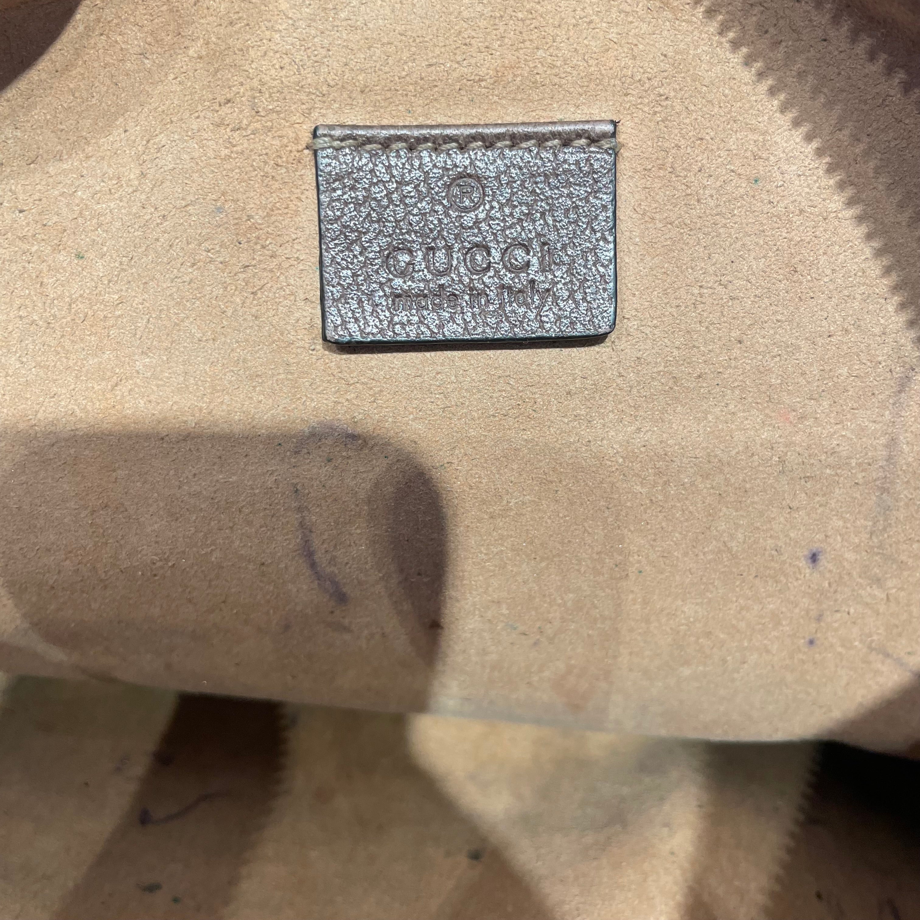 GUCCI/Clutch Bag/Monogram/Cotton/BRW/GG Supreme Ophidia view 5