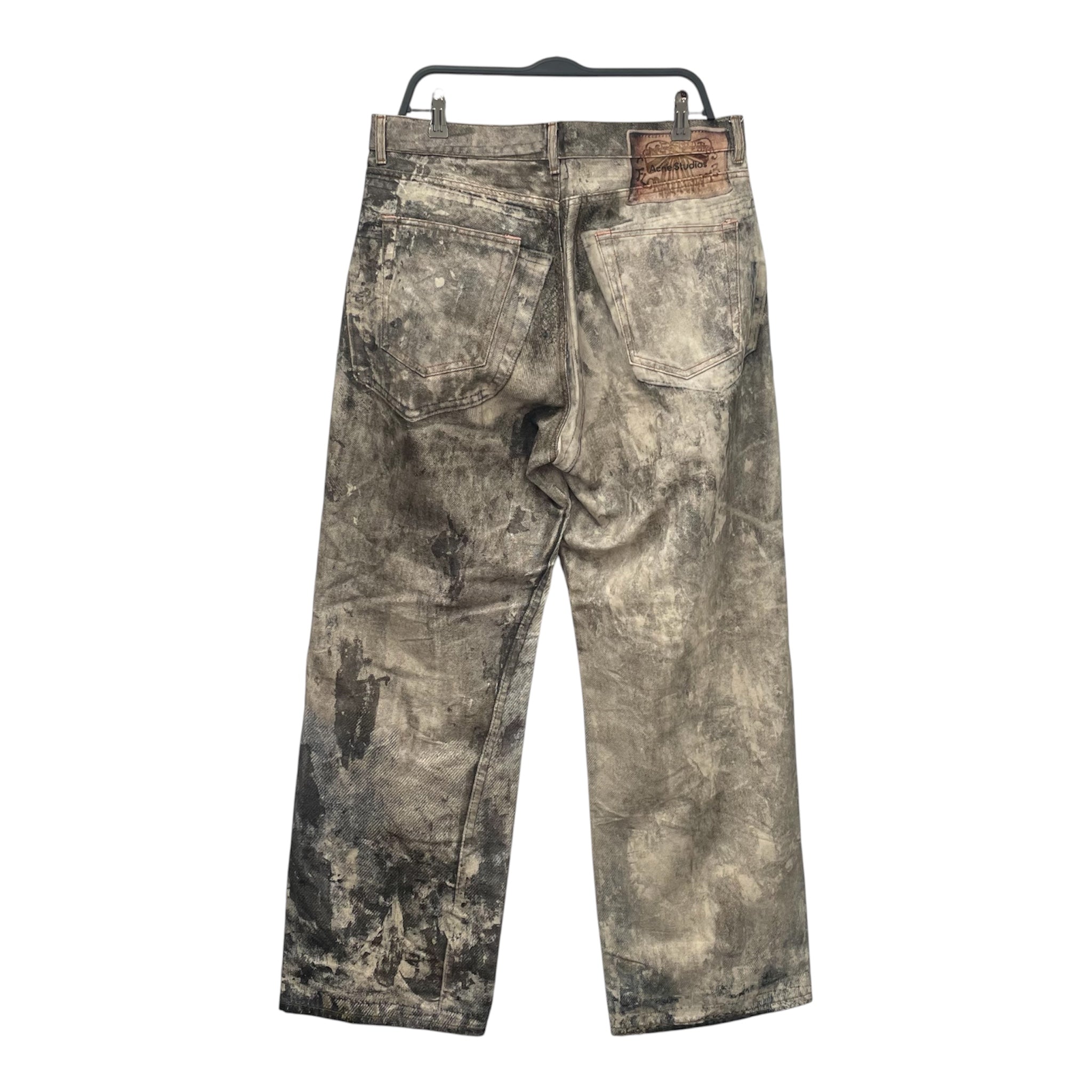 Acne Studios/Pants/34/Denim/MLT/All Over Print/ view 2