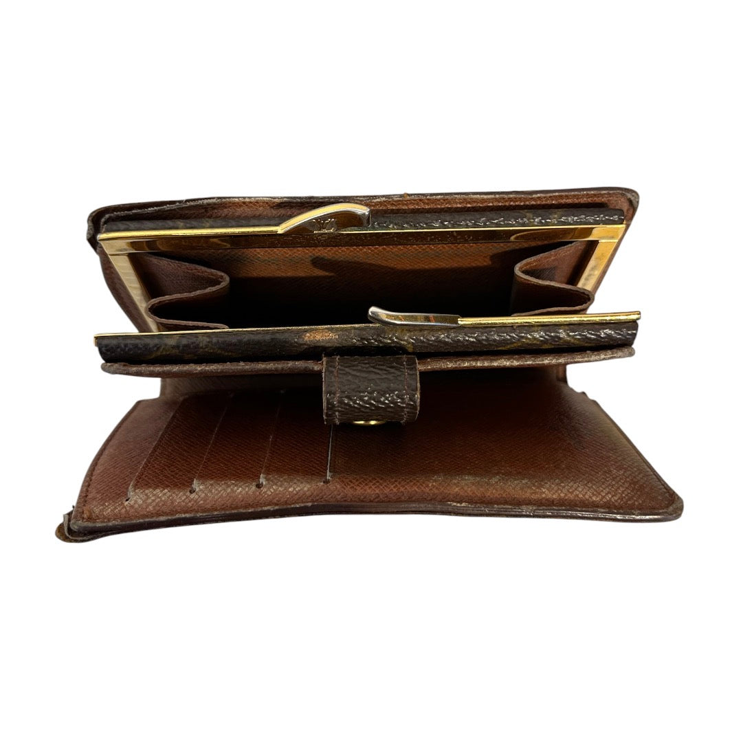 LOUIS VUITTON/Bifold Wallet/Monogram/Leather/BRW/LV PORTE MONO WALLET view 3