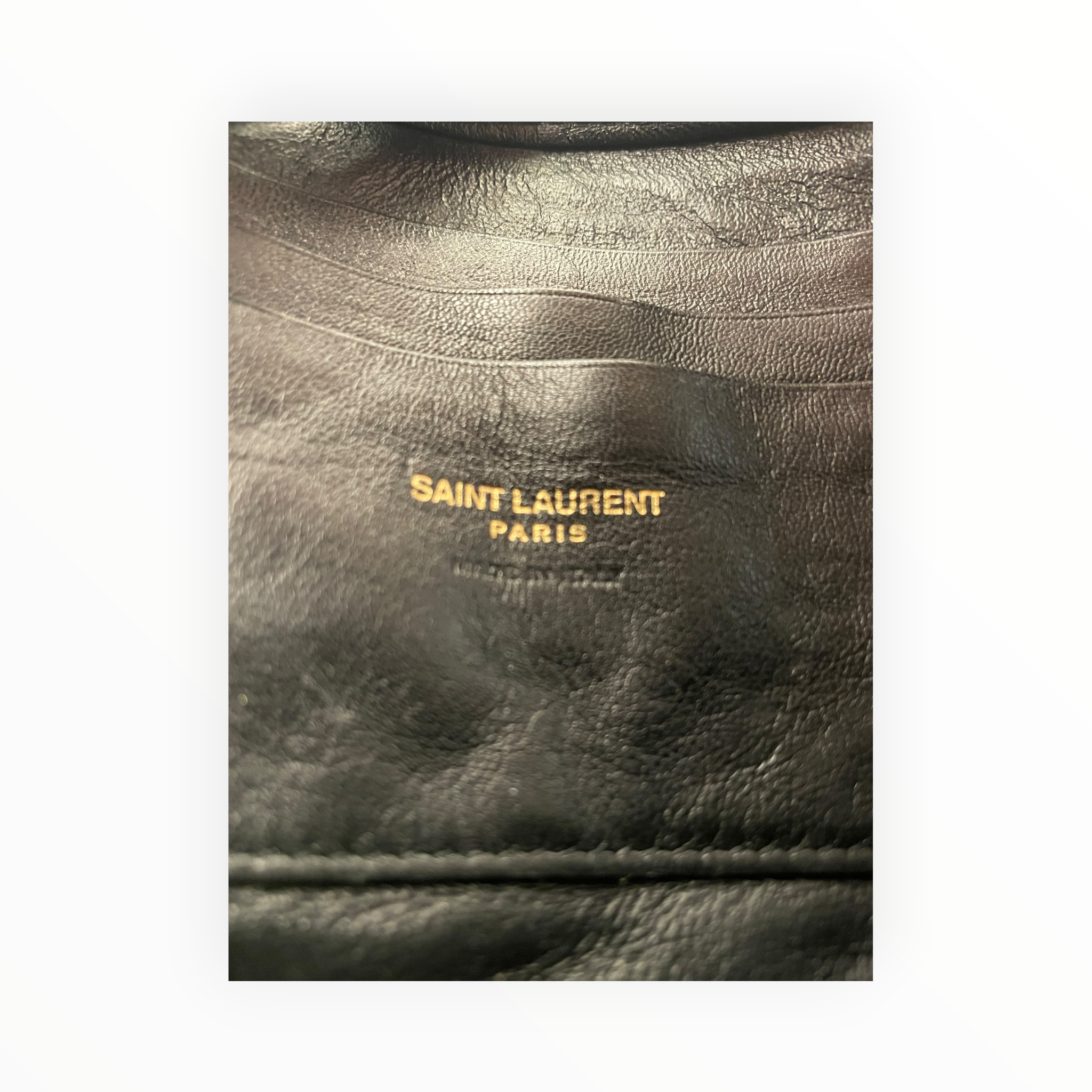 SAINT LAURENT/Bag/Polka dot/Leather/PNK/M.BAG MONO view 5