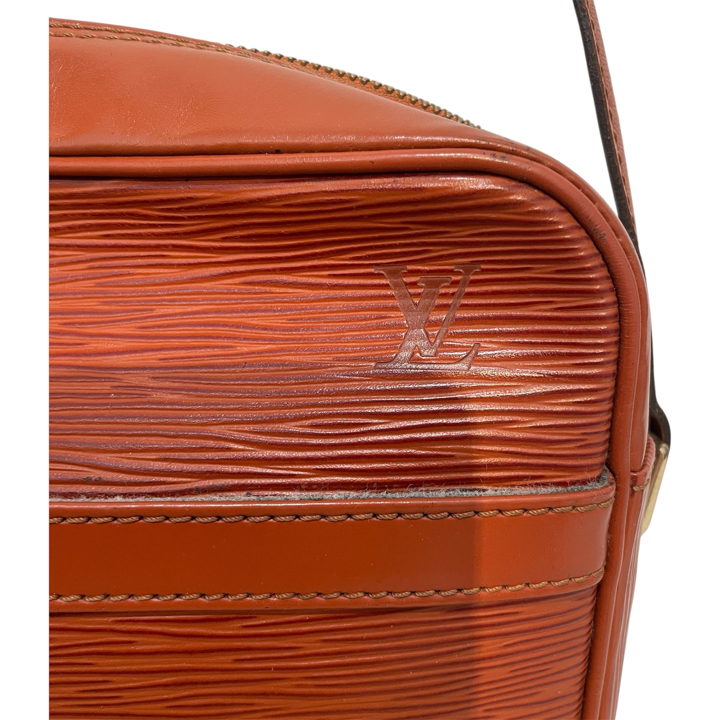 LOUIS VUITTON/Cross Body Bag/Leather/BRW/Epi Trocadero view 3