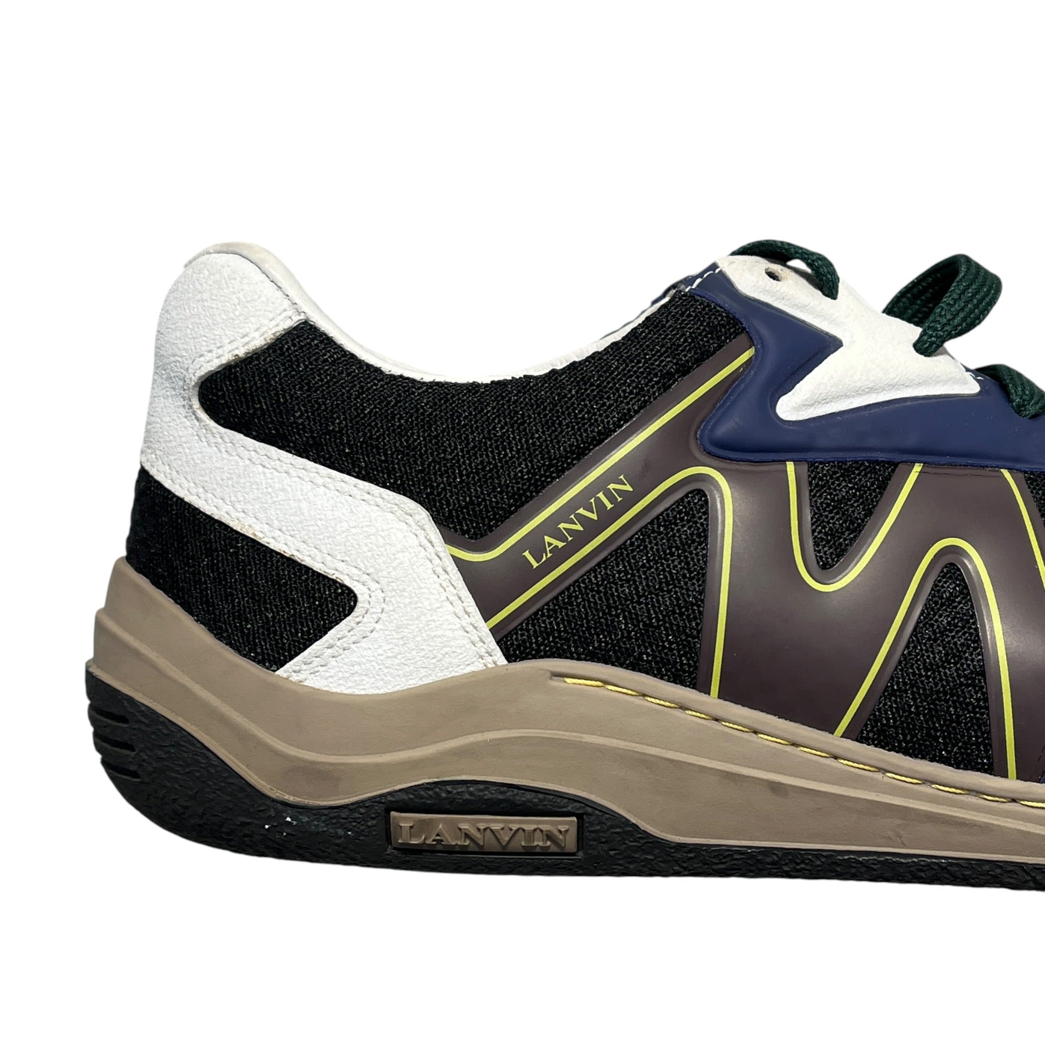 LANVIN/Low-Sneakers/US 10/BLU/LANVIN BLUE&GREEN SNEAKER view 5