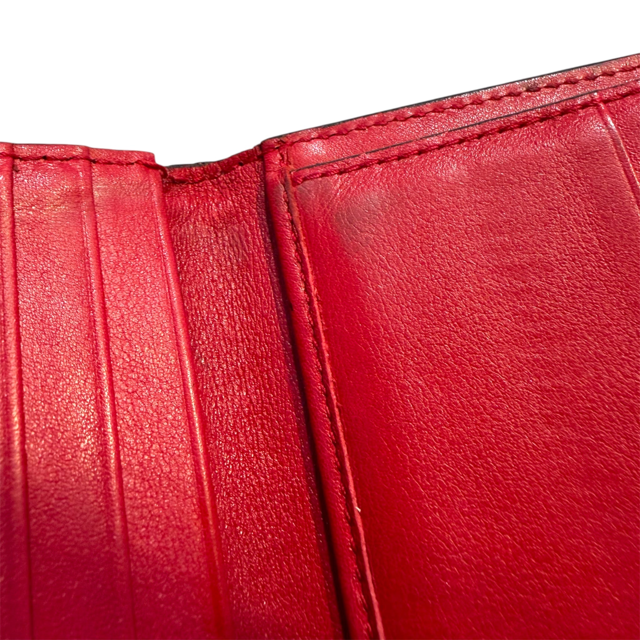 GUCCI/Long Wallet/Monogram/Leather/BLK/Microguccissima view 4