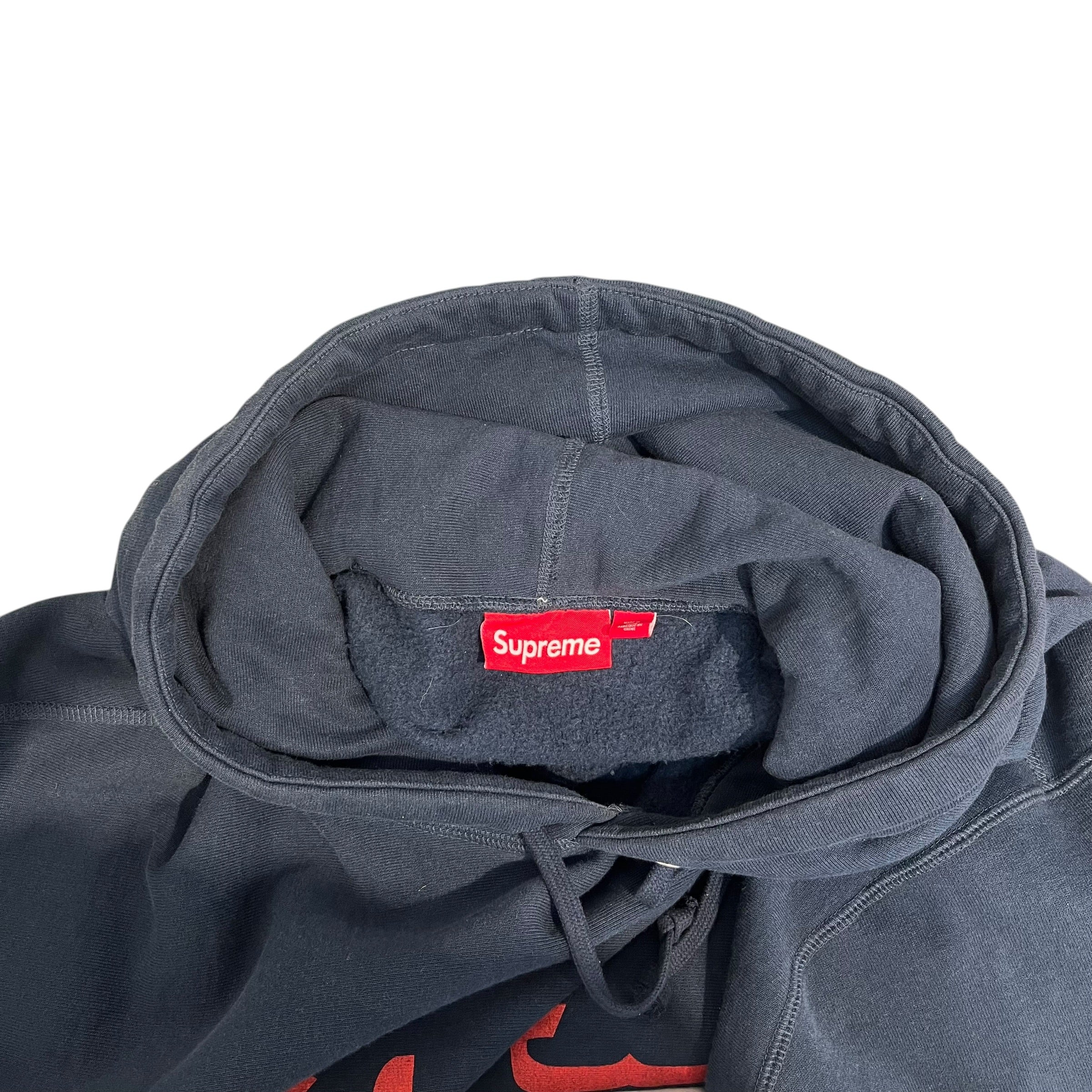 Supreme/Hoodie/L/Graphic/Cotton/NVY/RED ARABIC LOGO view 3
