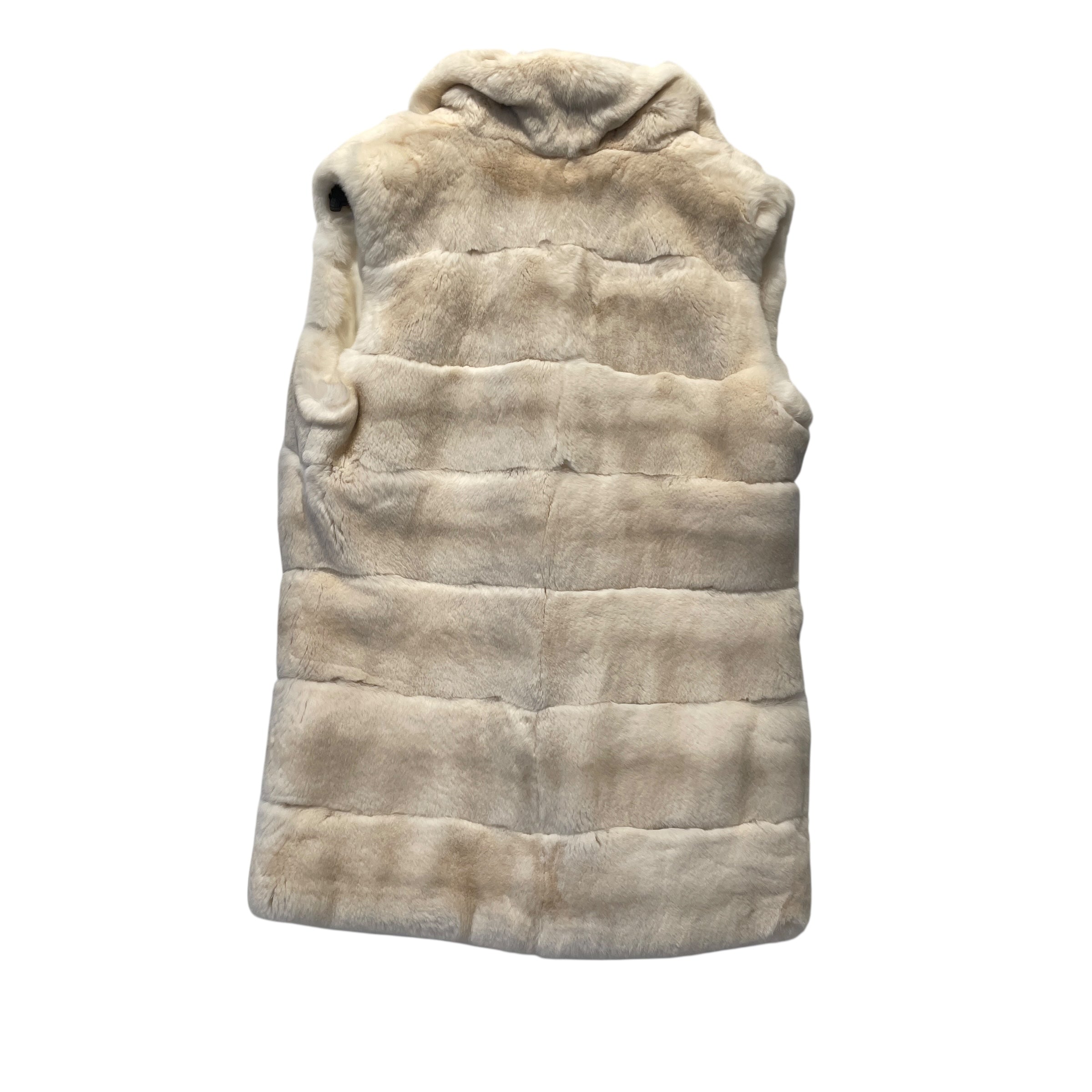 Vintage/Vest/46/Fur/CRM/Dyed Rex Rabbit Fur view 2