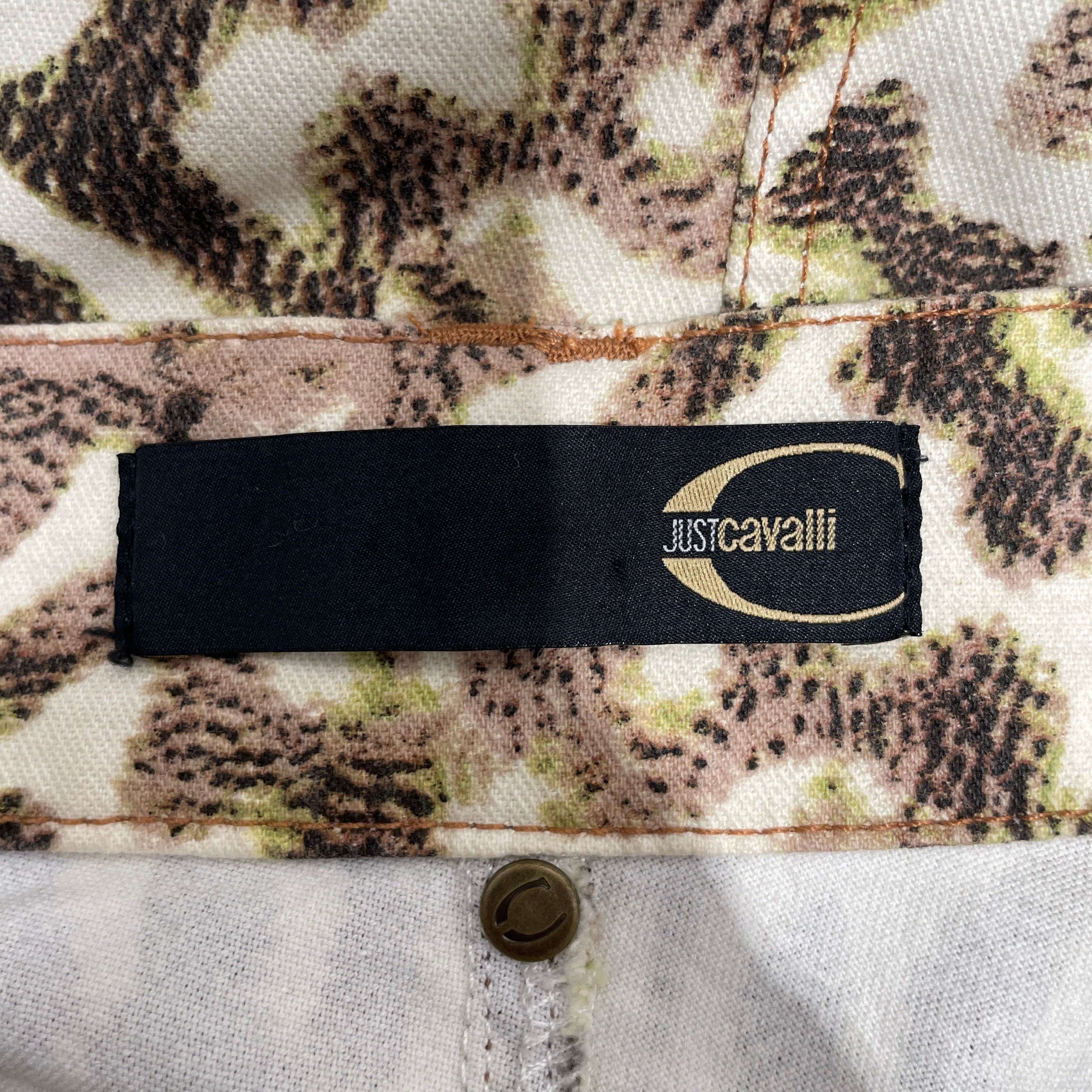 Just cavalli/Shorts/6/Cotton/GRN/ view 3