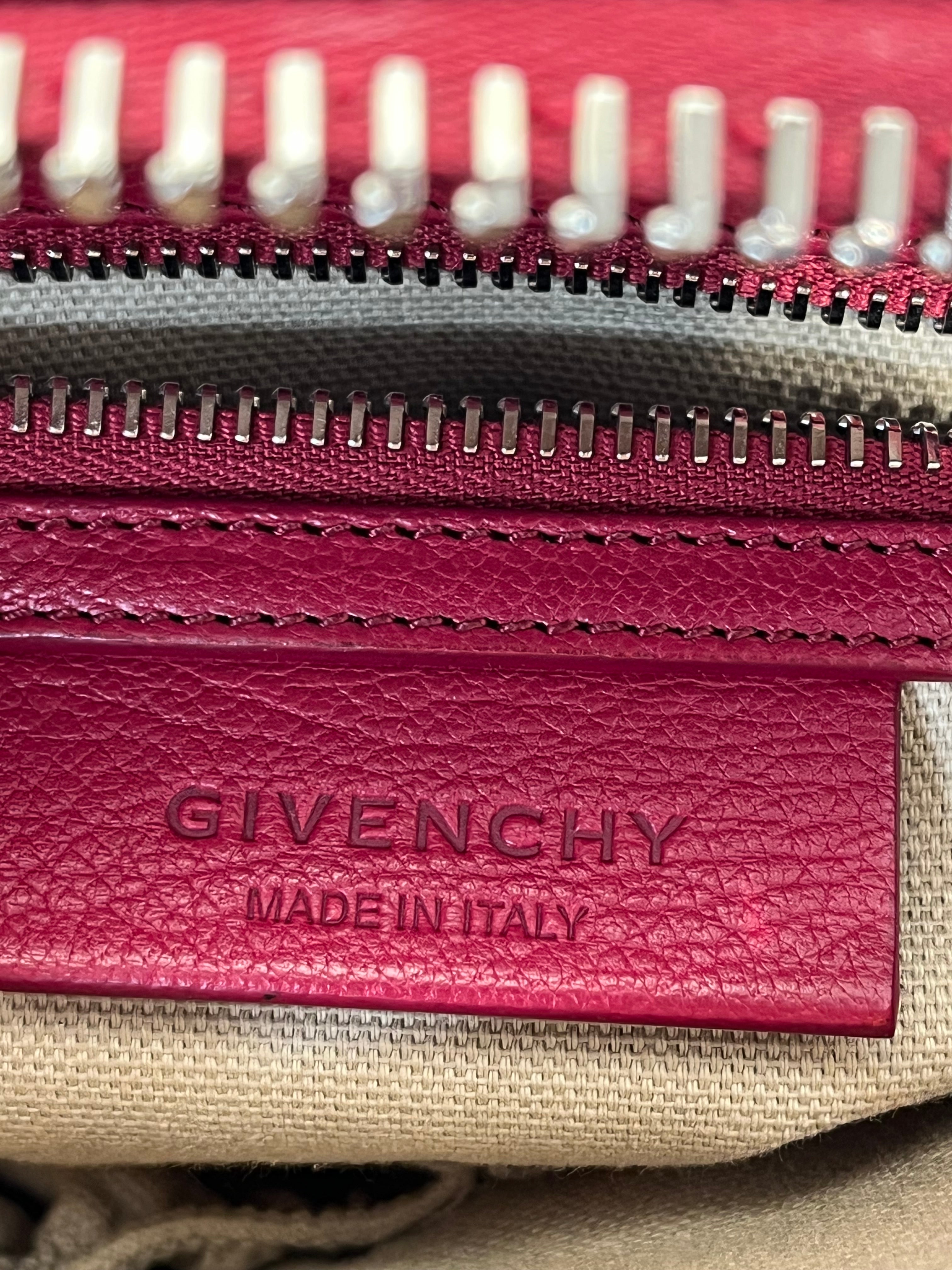 GIVENCHY/Bag/Leather/RED/MINI ANTIGONA view 7