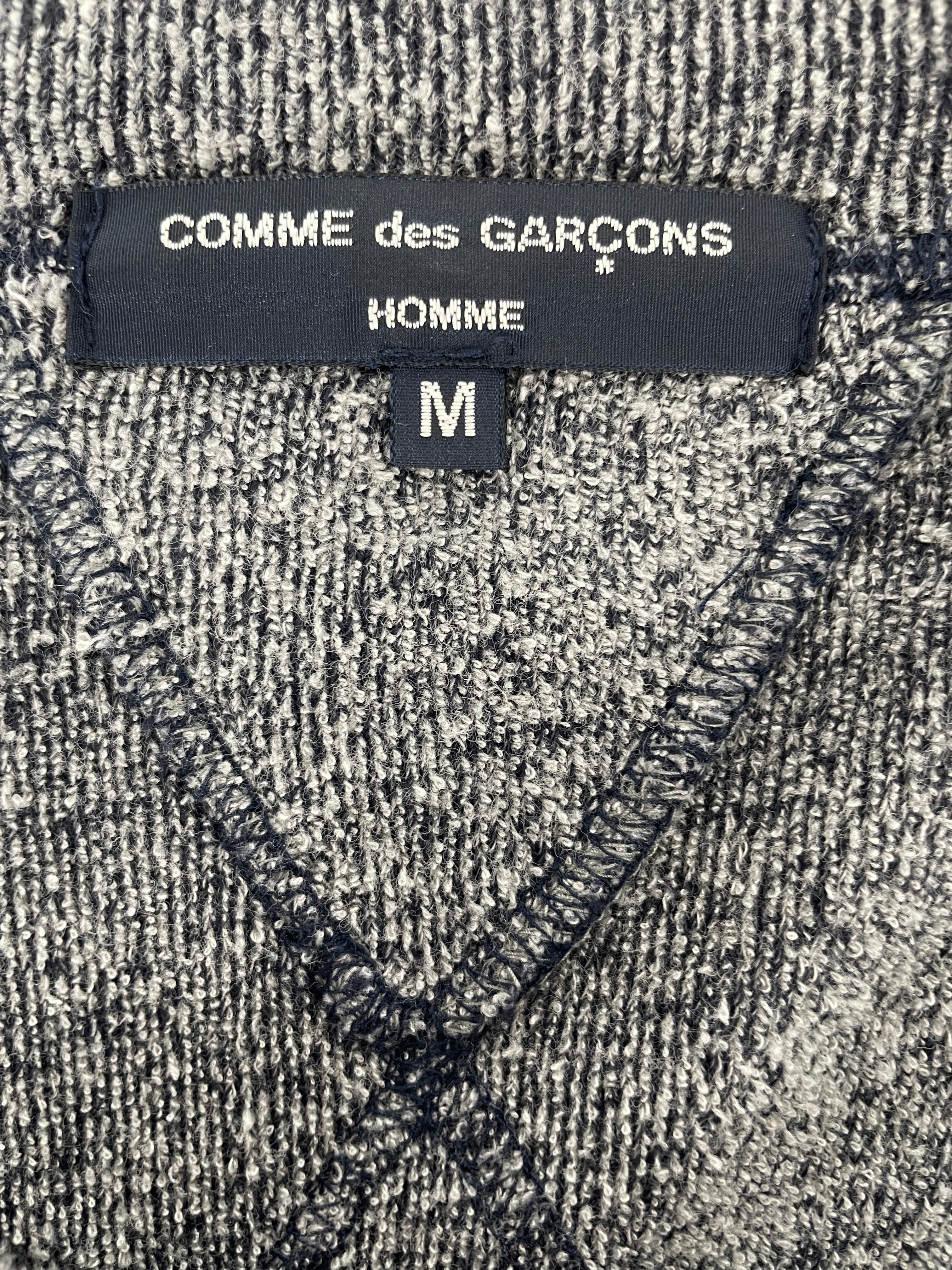 COMME des GARCONS HOMME/Sweatshirt/M/Navy/Cotton/HT-T012 view 5