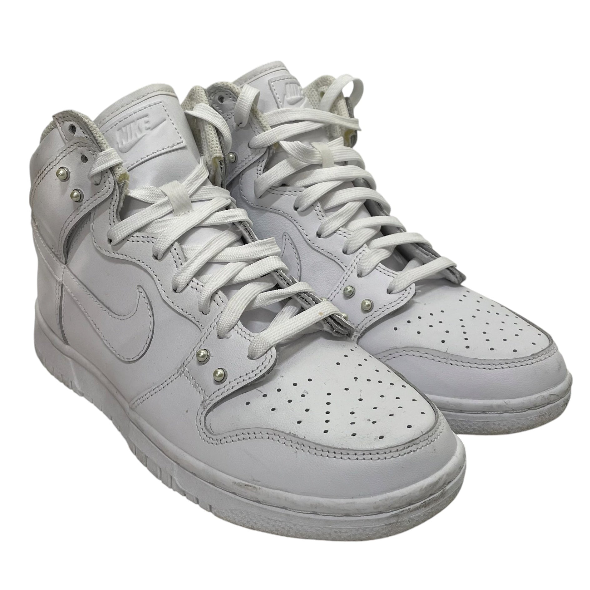 NIKE/Low-Sneakers/US 8.5/WHT/PERAL DUNK view 1