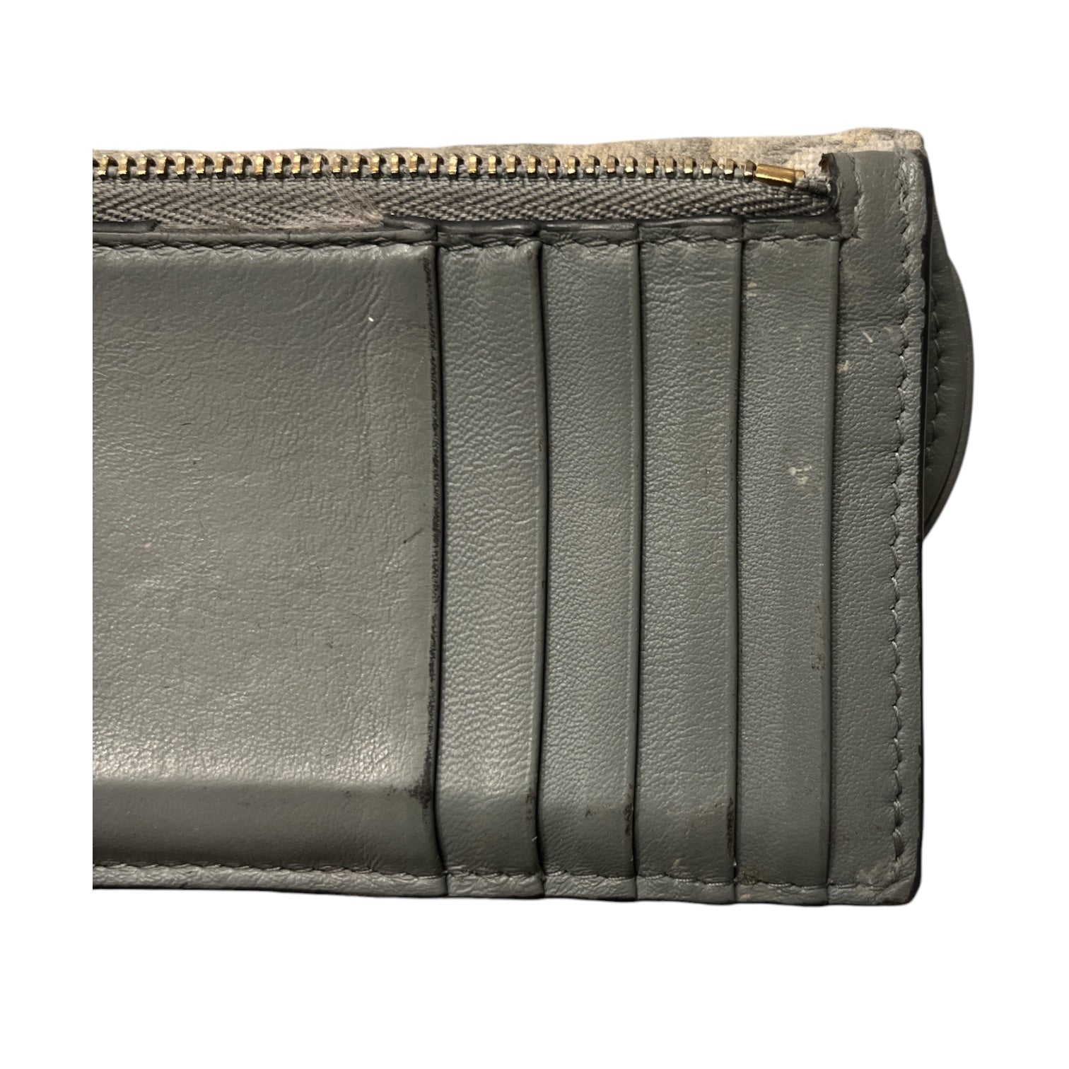 Christian Dior/Wallet/Monogram/GRY/saddle view 4