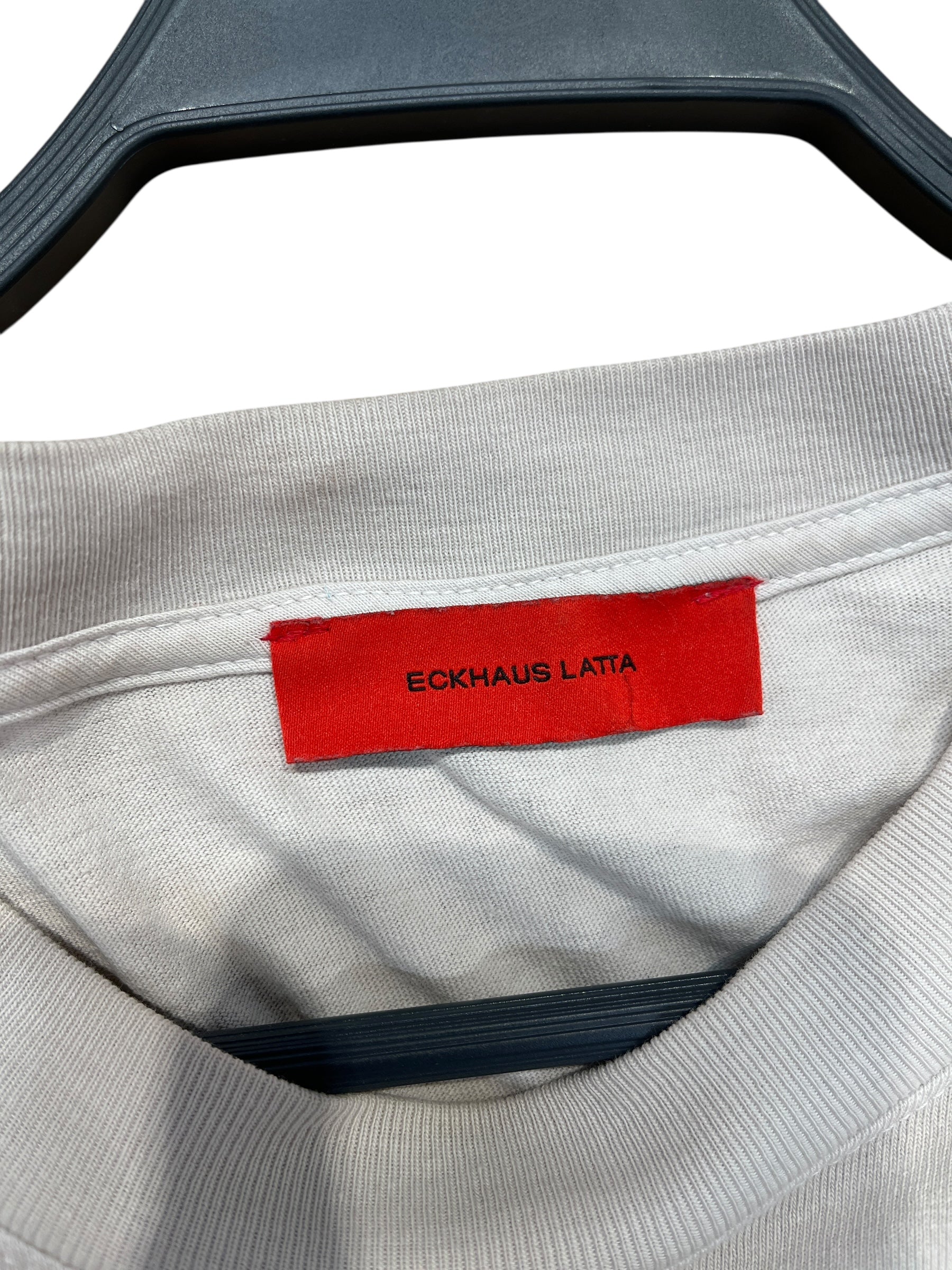 ECKHAUS LATTA/LS T-Shirt/XL/Cotton/WHT/AVALIBLE IN GRN ON BACK view 5