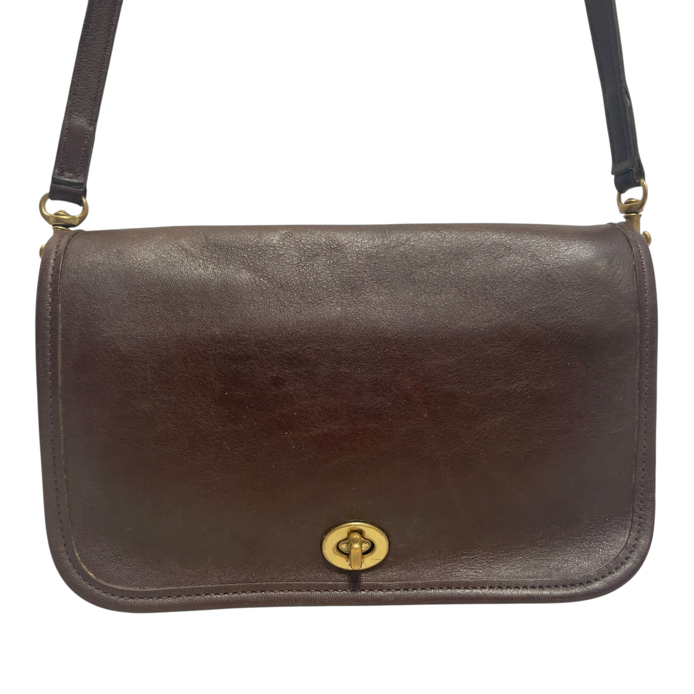 COACH/Cross Body Bag/Leather/BRW/Pocket Penny Dinky view 2