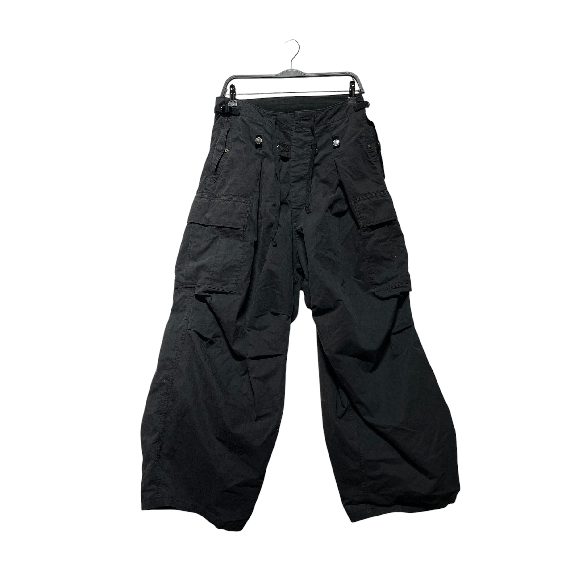 KAPITAL/Cargo Pants/1/Cotton/BLK/RIPSTOP JUMBO view 1