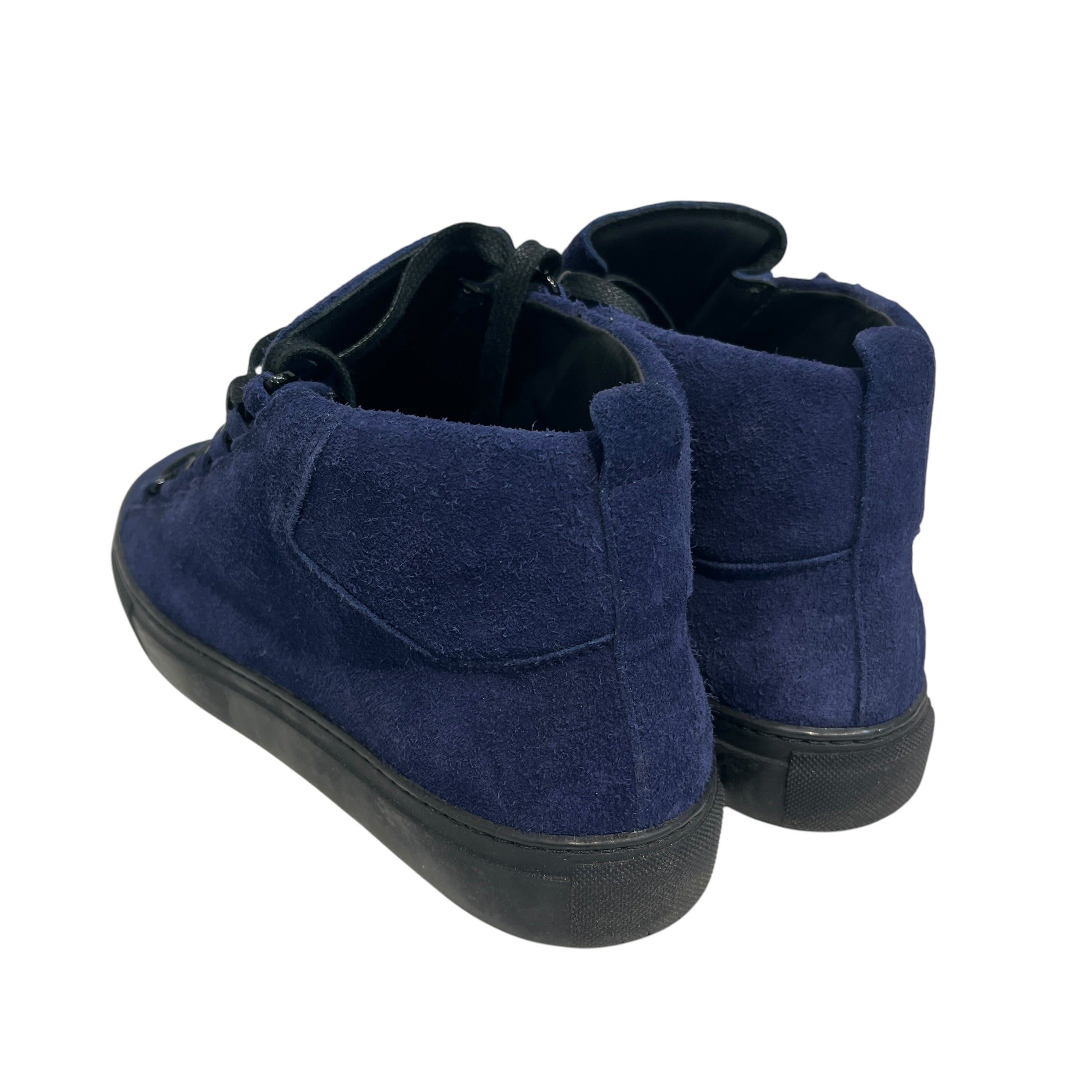 BALENCIAGA/Hi-Sneakers/EU 41/Suede/NVY/Arena Highs view 2