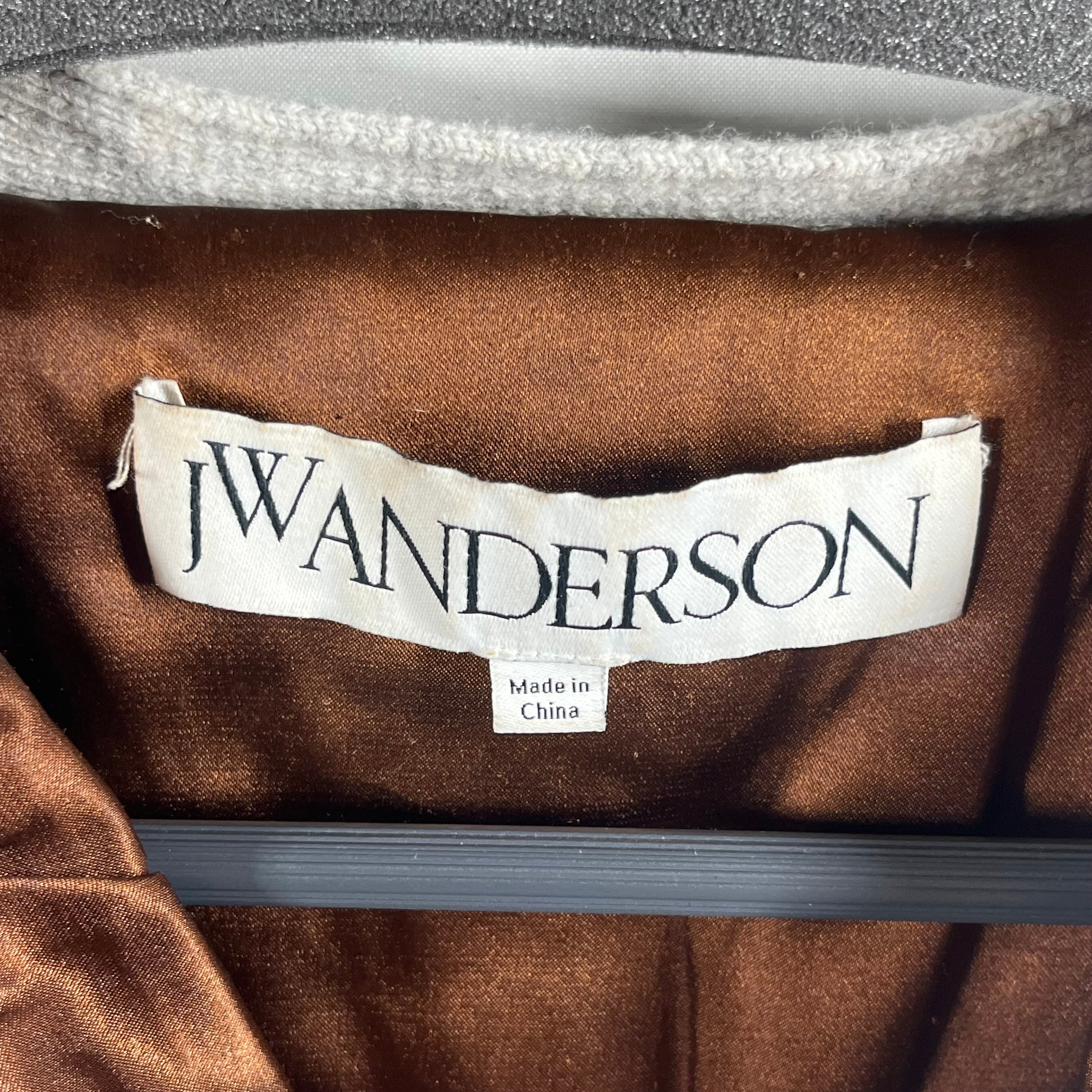 JW ANDERSON(J.W.ANDERSON)/Cardigan/S/GRY/SATIN LINING view 3