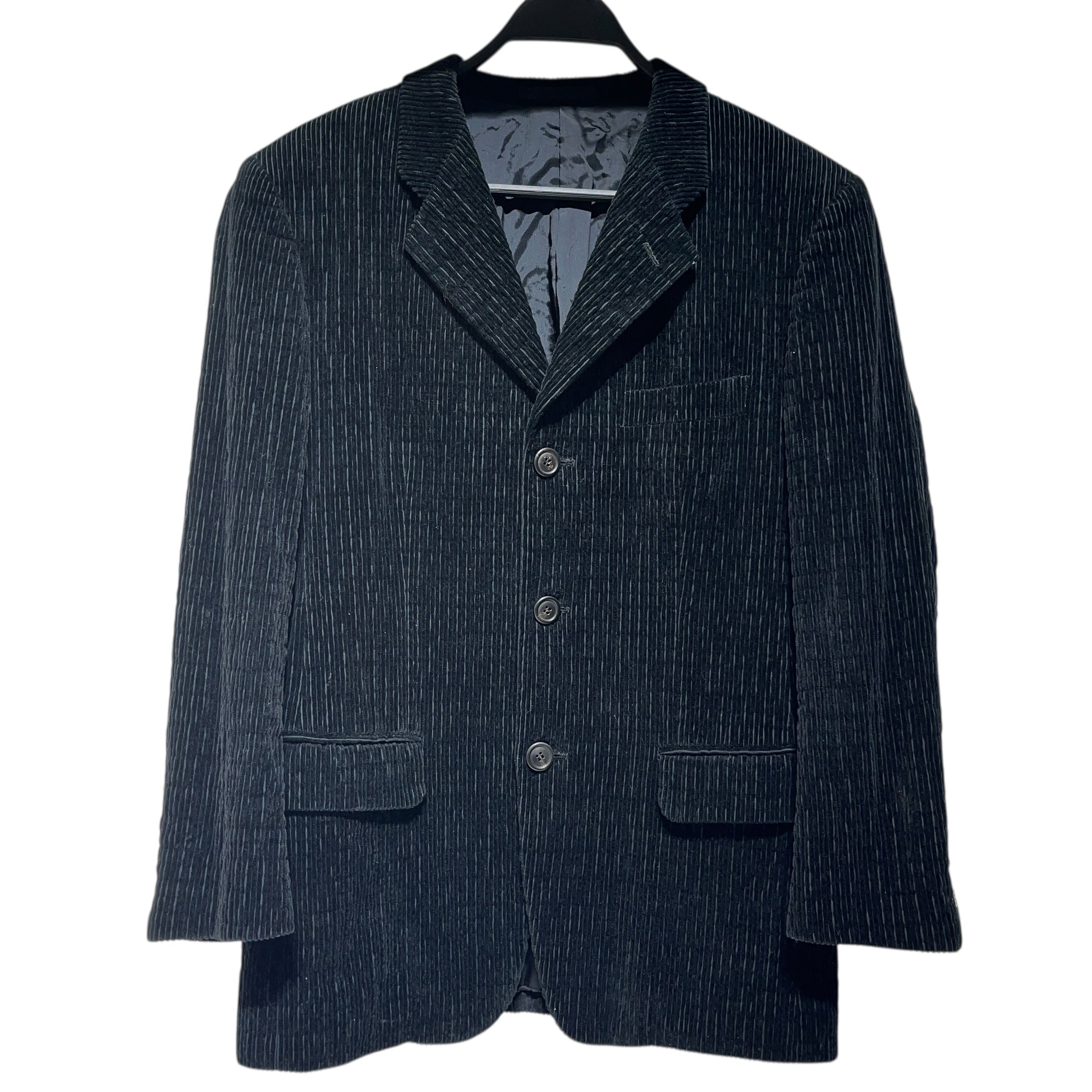 ISSEY MIYAKE MEN/Blouson/S/Cotton/BLK/CORDUROY view 1