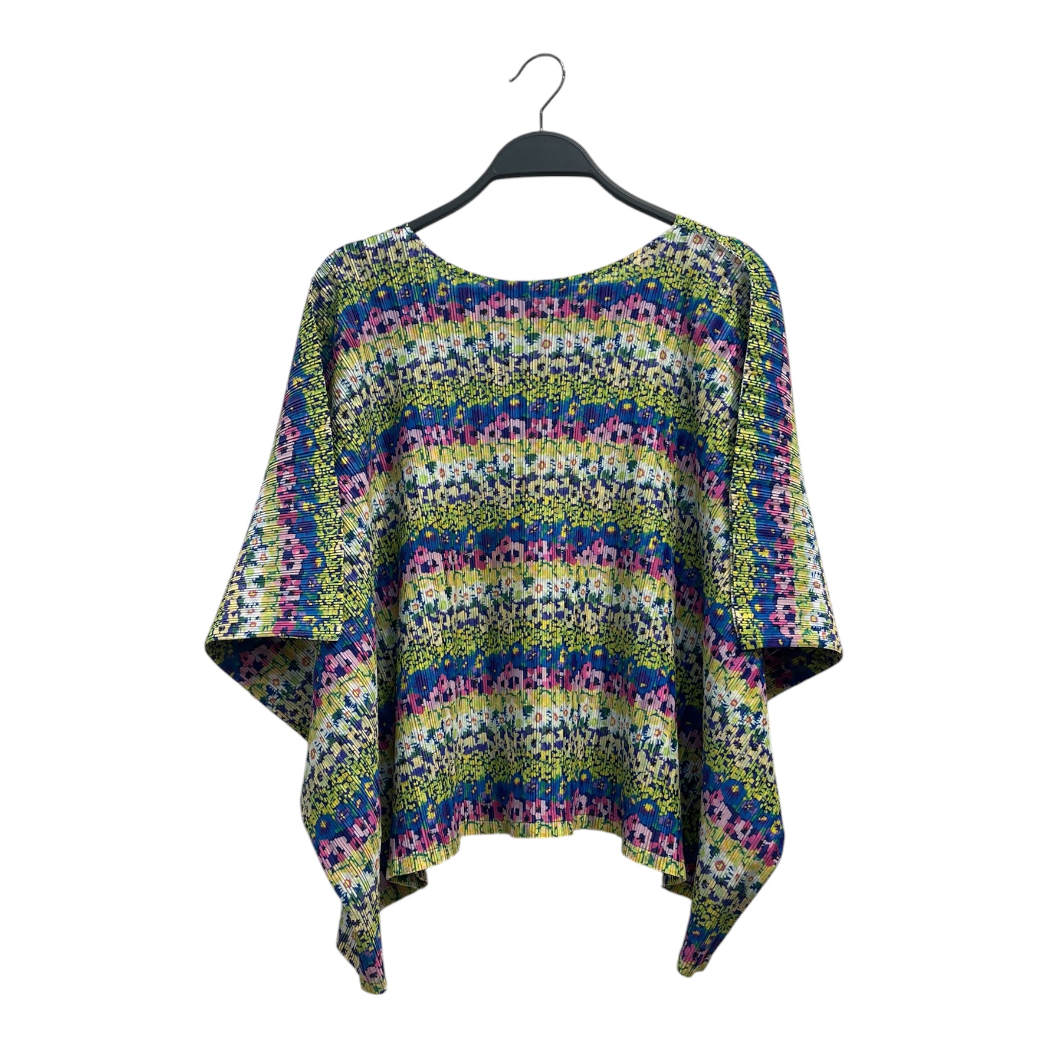 PLEATS PLEASE ISSEY MIYAKE/SS Blouse/Floral Pattern/MLT/MULTICOLOR FLORAL BLOUSE view 1