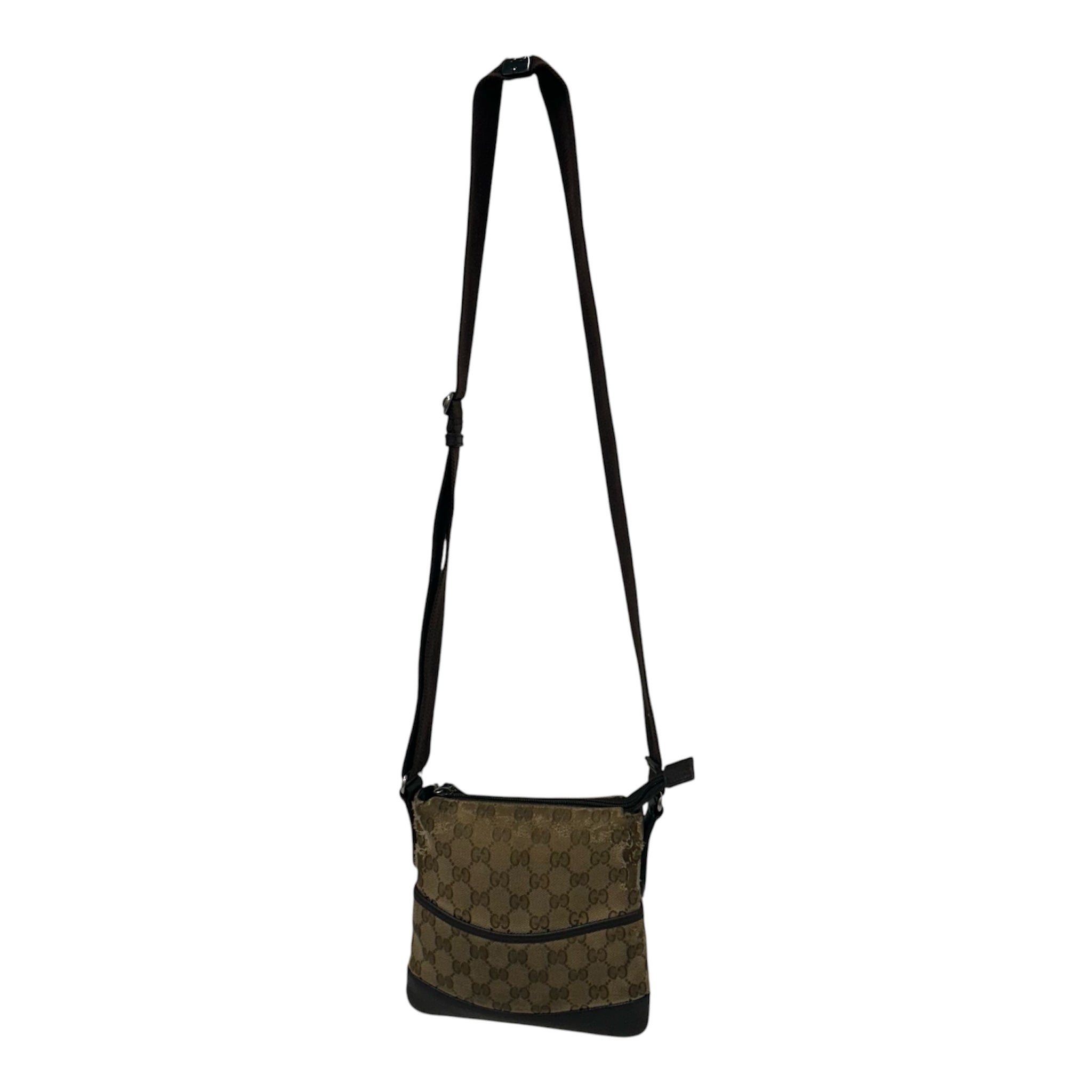 GUCCI/Cross Body Bag/Monogram/BEG/MESSENGER view 1