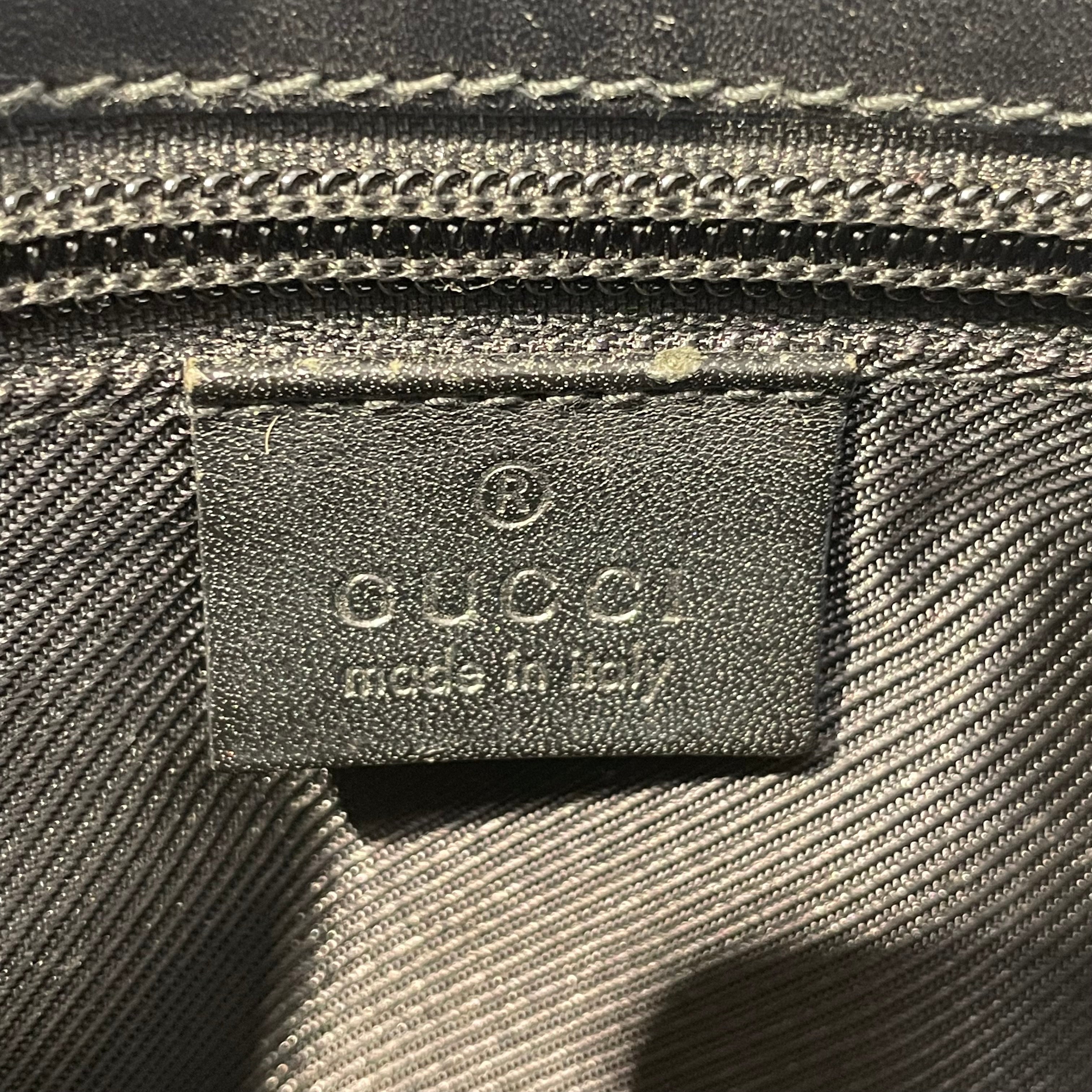 GUCCI/Cross Body Bag/All Over Print/Cotton/BLK/92646002214 view 6