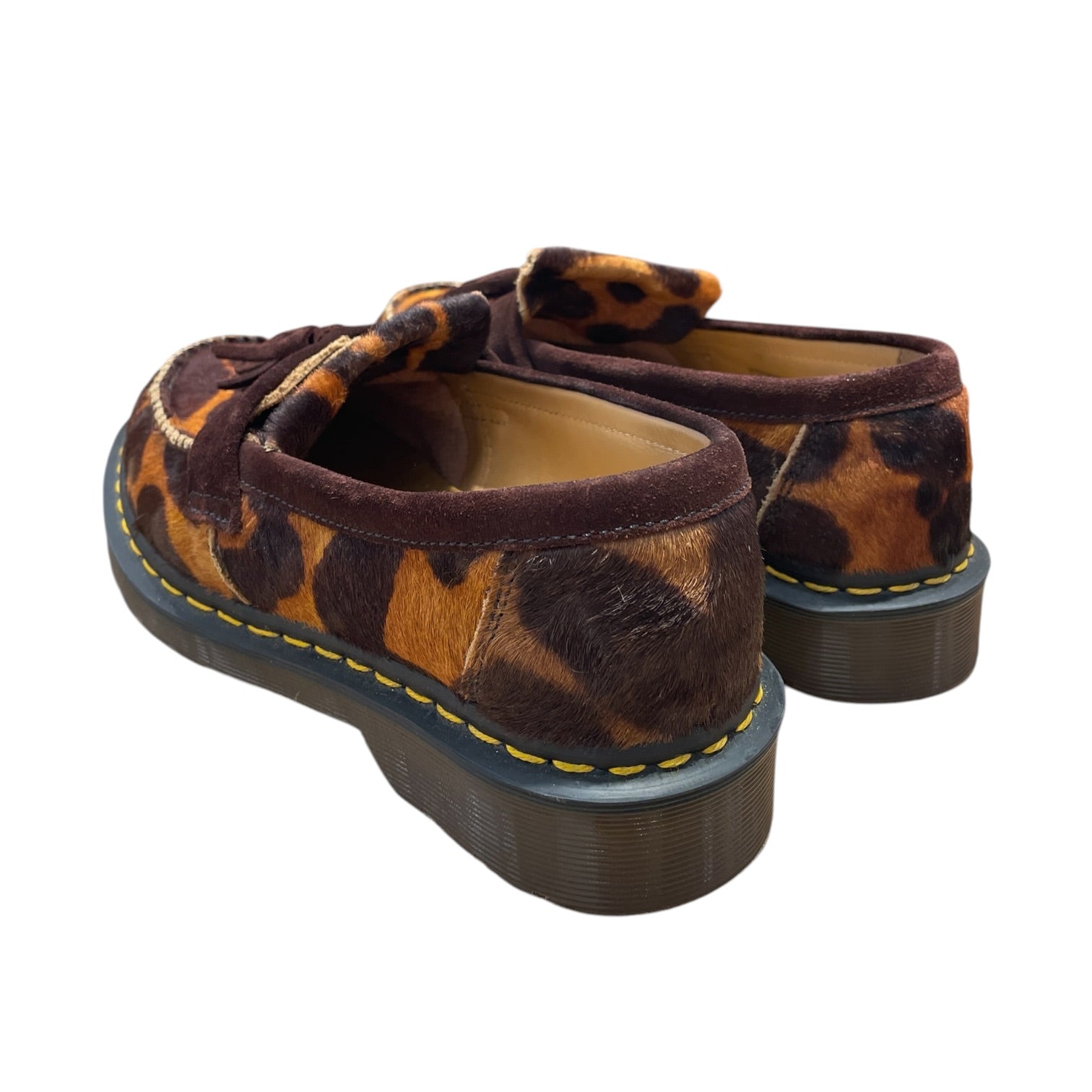 Dr.Martens/Loafers/US 9/Animal Pattern/Fake Fur/MLT/Adrian Ocelot Tassel Loafers view 2