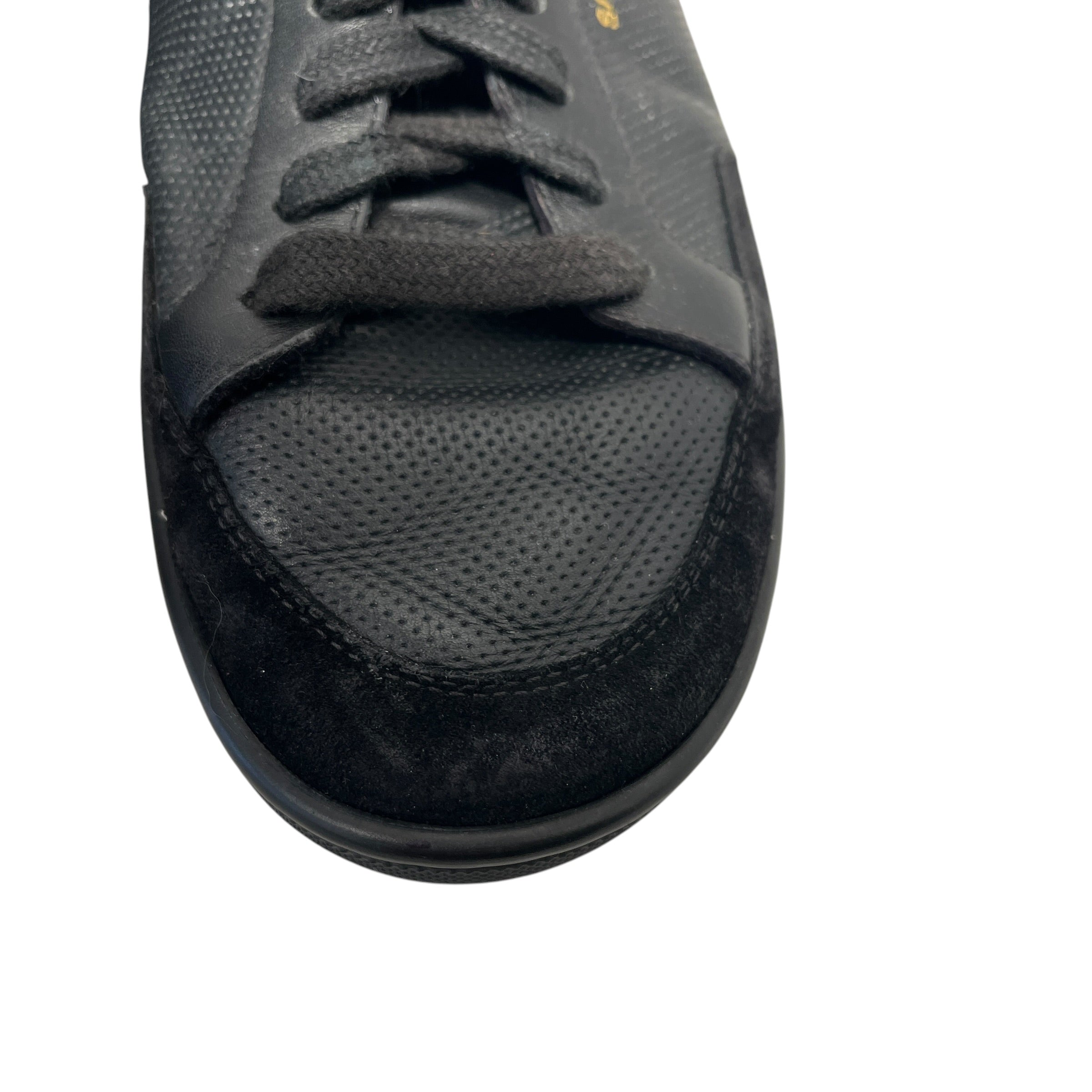 SAINT LAURENT/Low-Sneakers/US 9/Leather/BLK/COURT CLASSIC view 6
