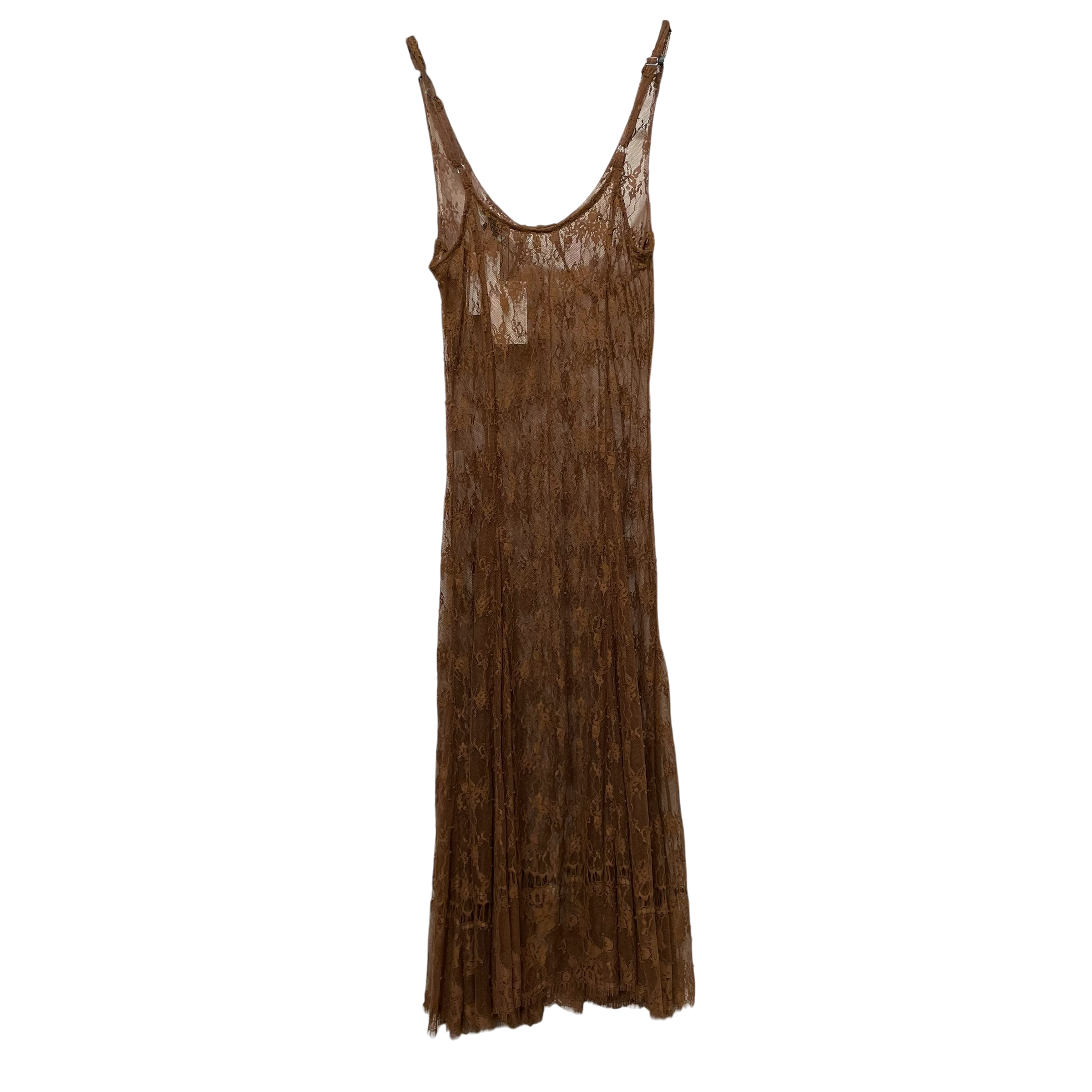 Collina Strada/Camisole Dress/M/All Over Print/Nylon/BRW/LACE DRESS FLORAL view 2