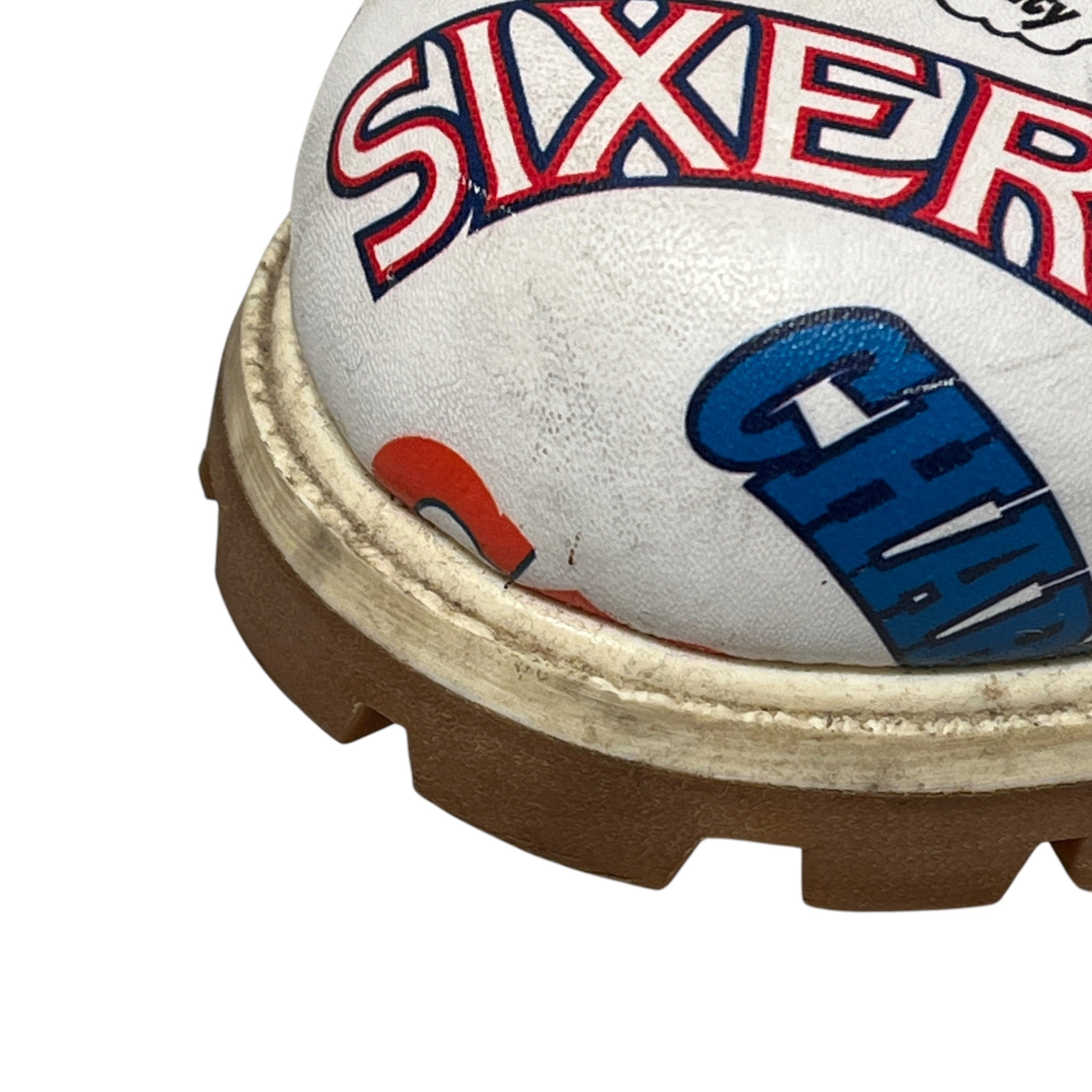 Timberland/mitchell&ness/NBA/Boots/US 12/Leather/WHT/EAST MEETS WEST view 7