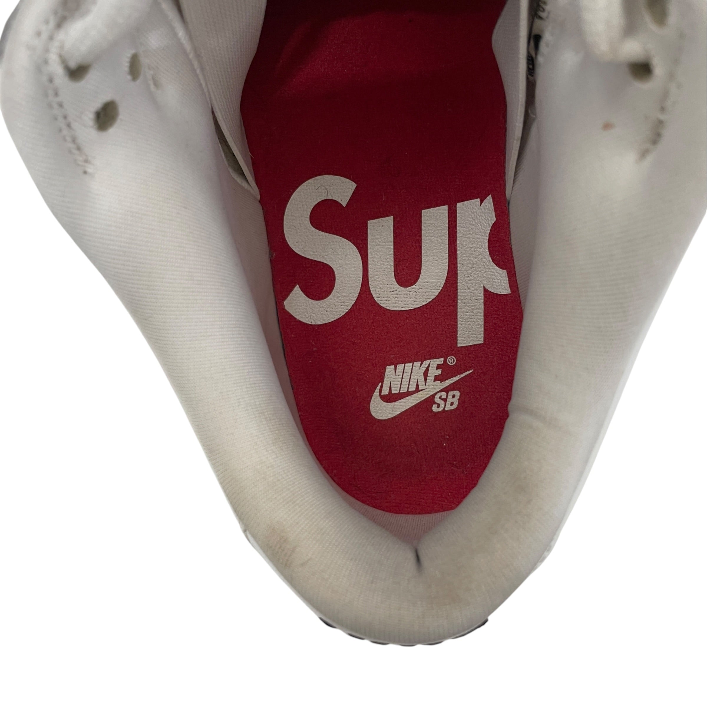 NIKE/SB DUNK LOW OG QS/Low-Sneakers/US 10.5/Acrylic/WHT/CK3480-600 view 3