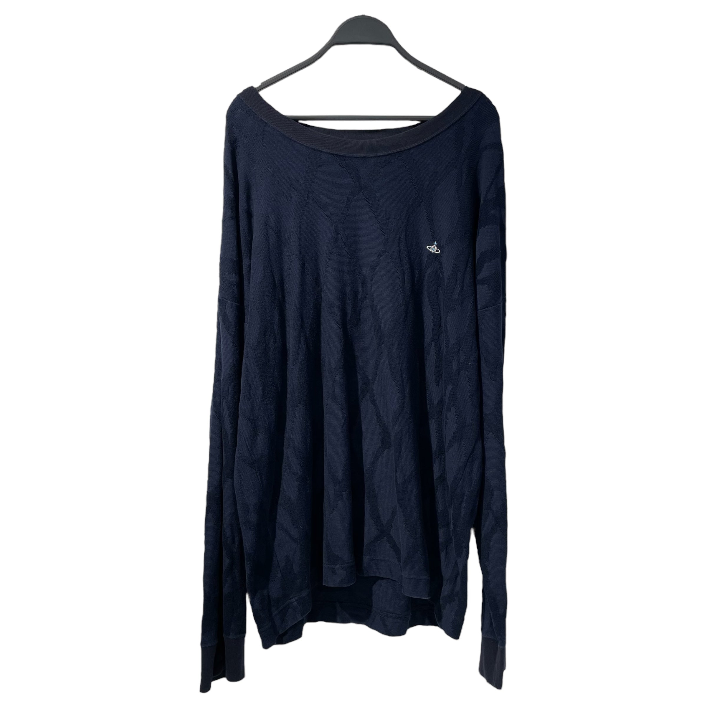 Vivienne Westwood MAN/Sweater/48/Navy/Cotton/VW-LP-83439 view 1