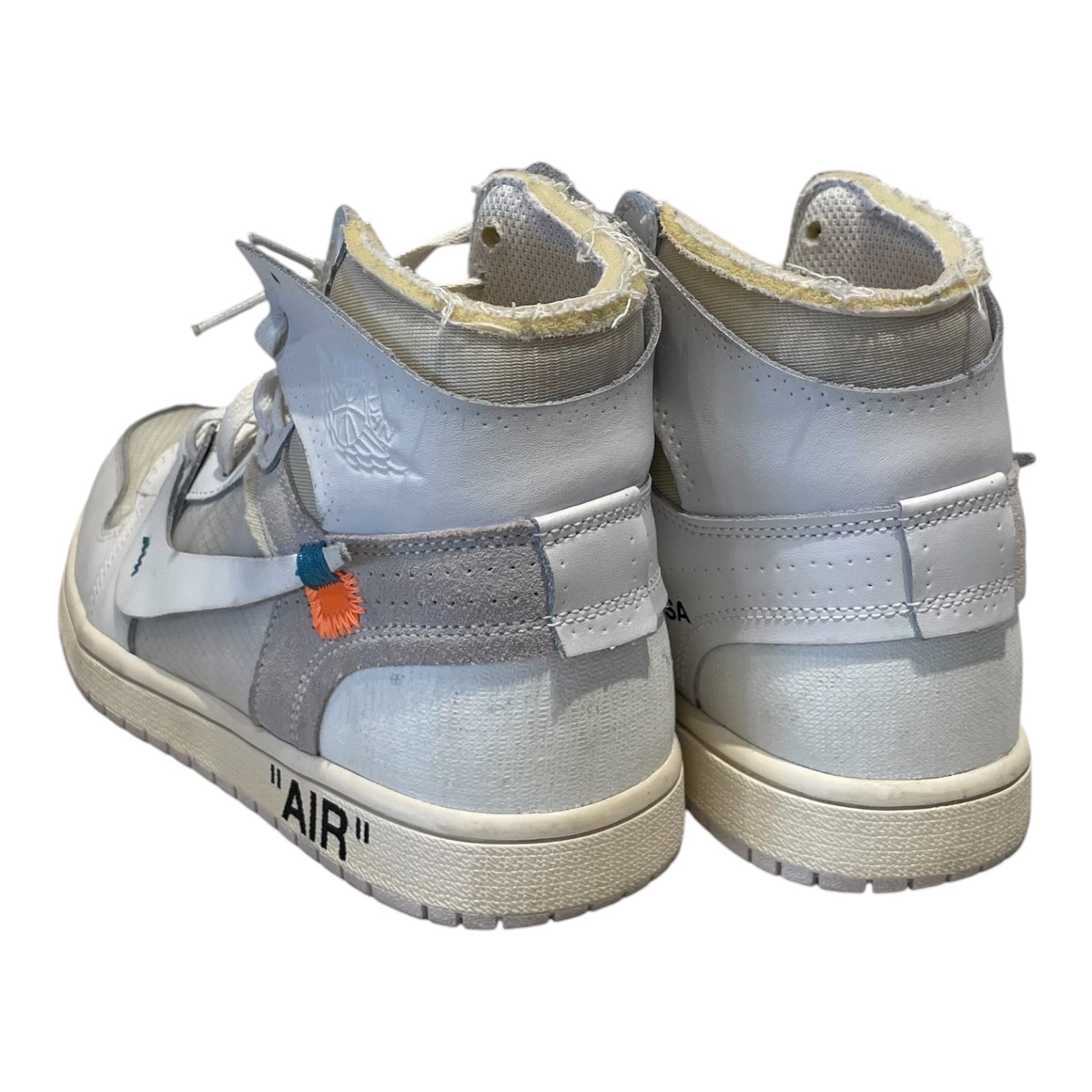 NIKE/Hi-Sneakers/US 7/Cotton/WHT/Off White Nike Air Jordan view 2
