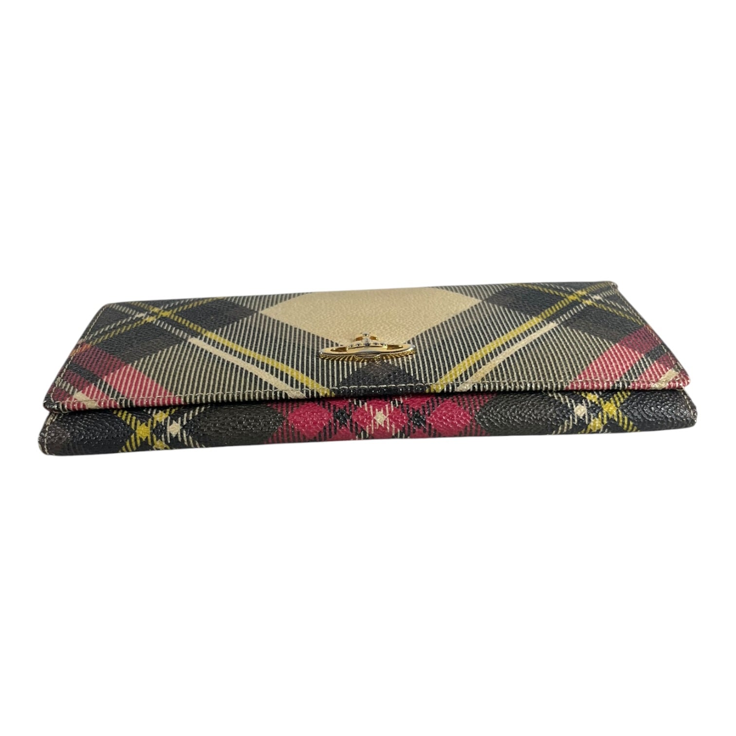 Vivienne Westwood/Long Wallet/Tartan/Cotton/MLT/L's/TARTAN ORB WALLET view 4