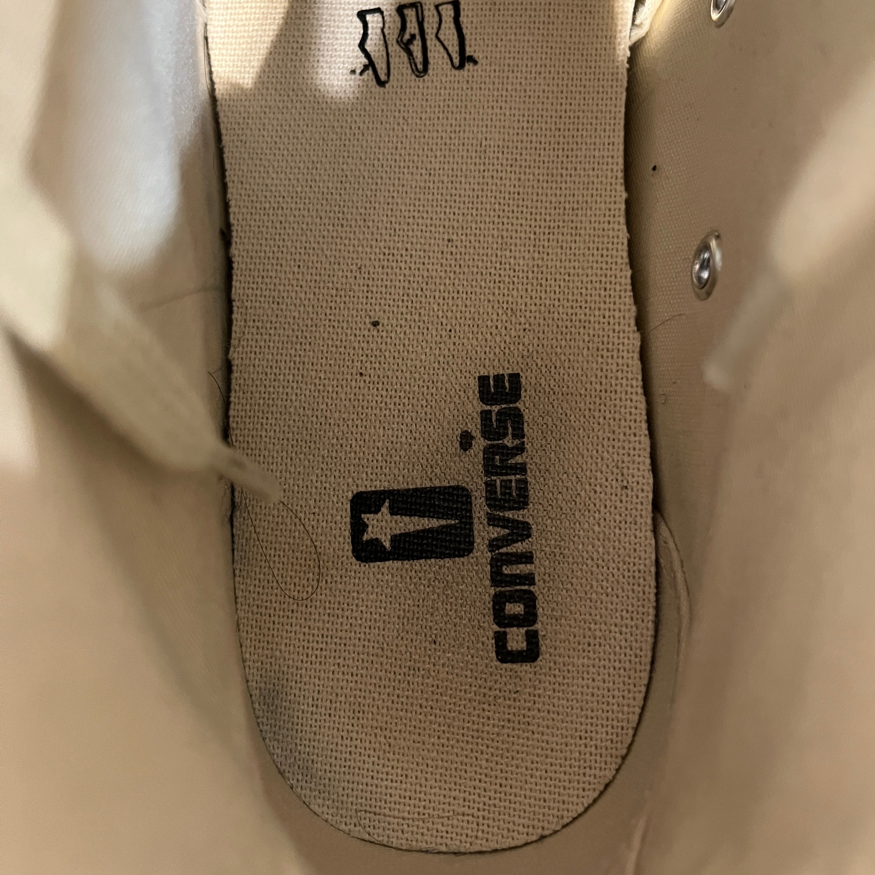 RICK OWENS DRKSHDW/CONVERSE/Hi-Sneakers/US 7/Nylon/BLK/turbodrk view 3