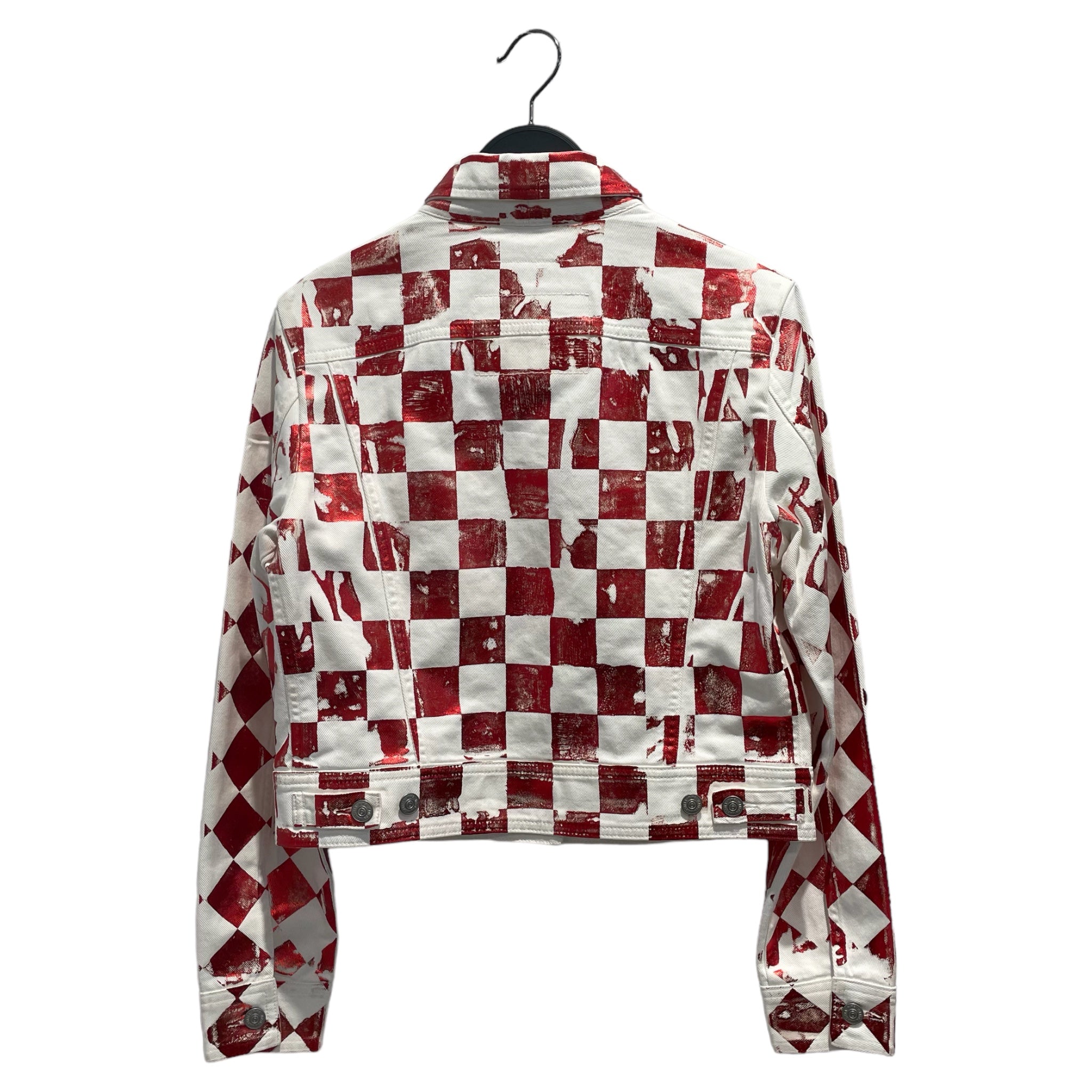 MM6/Denim Jkt/42/Glen Check/Denim/WHT/ view 2
