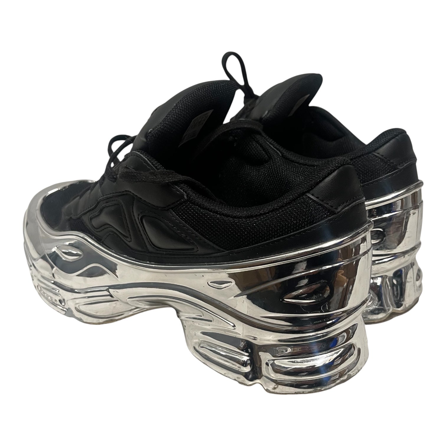 adidas/Low-Sneakers/US 10.5/Nylon/BLK/Adidas x Raf Simons Ozweego view 2