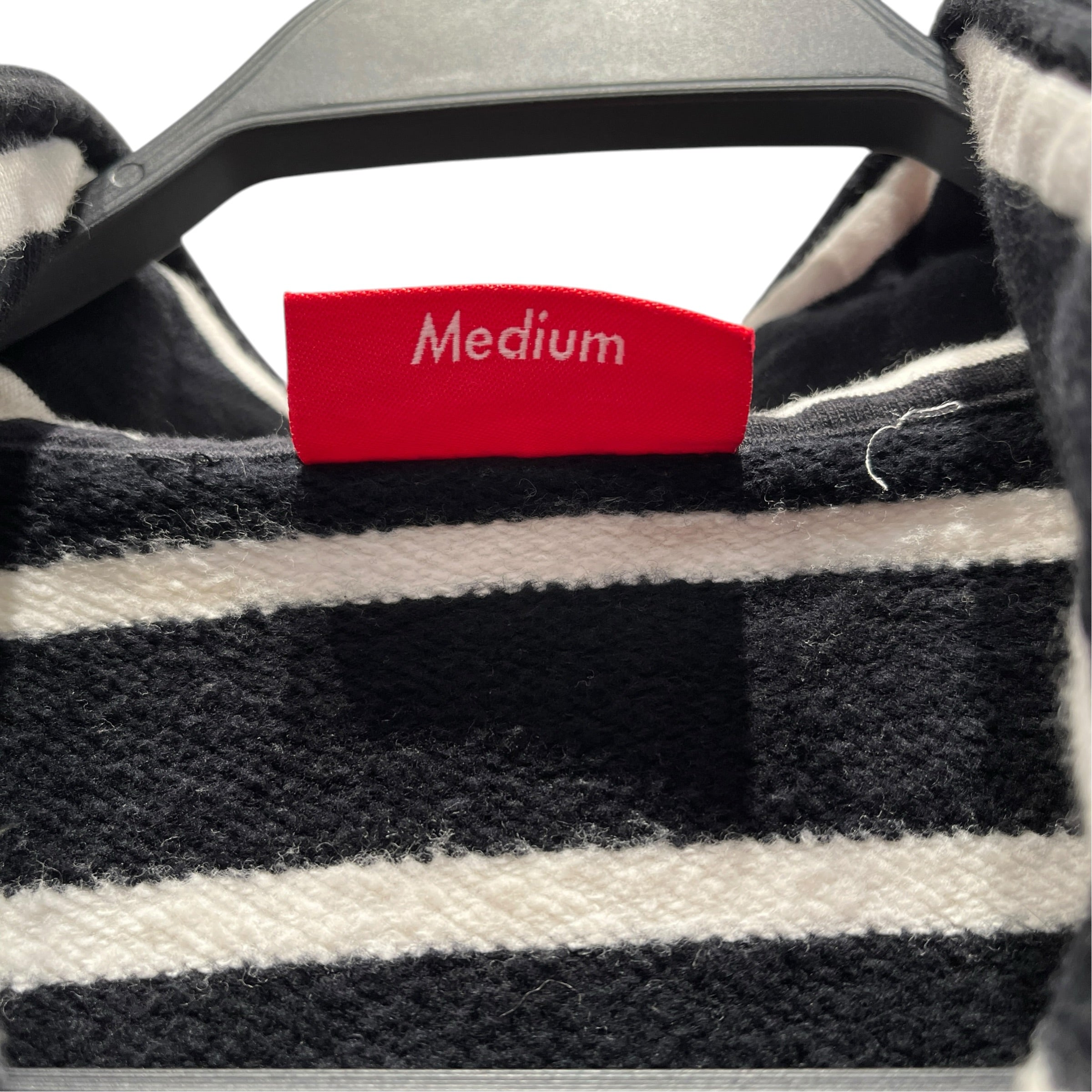 Supreme/Track Jkt/M/Stripe/Cotton/BLK/2016 MOD STRIPE FULL ZIP view 4