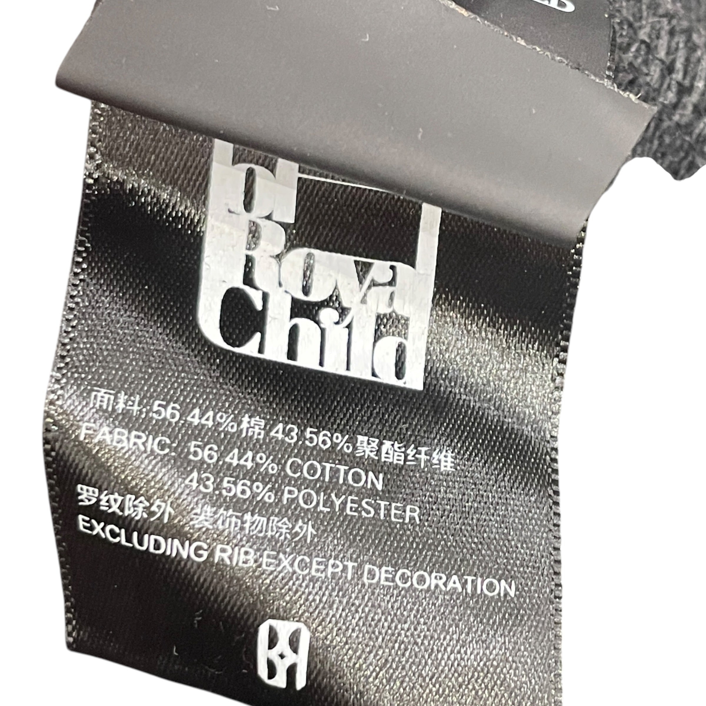 Birth Of Royal Child/Hoodie/M/Cotton/BLK/ROYCE CROWN view 5