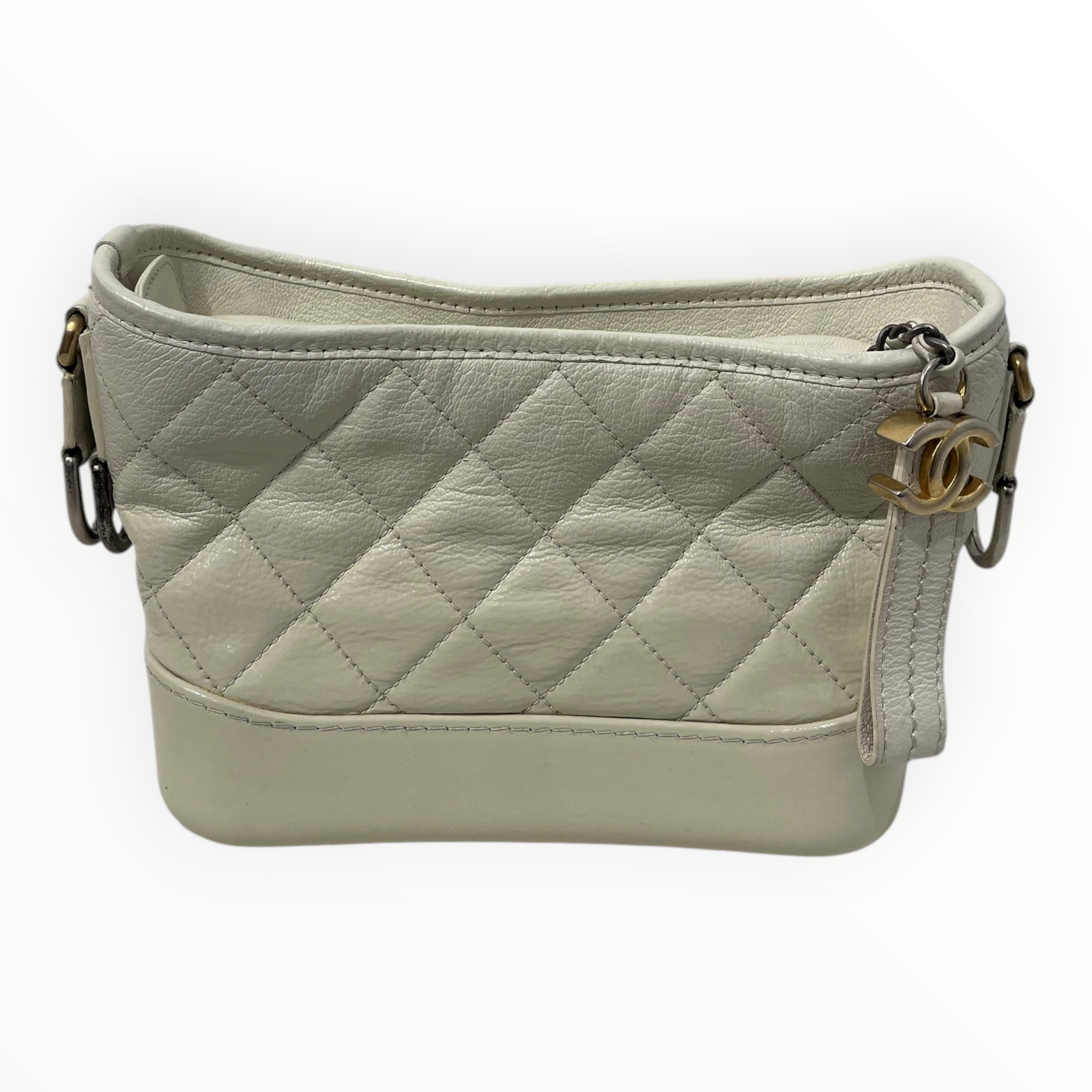 CHANEL/Bag/Leather/WHT/GABRIELLE SMALL HOBO view 1