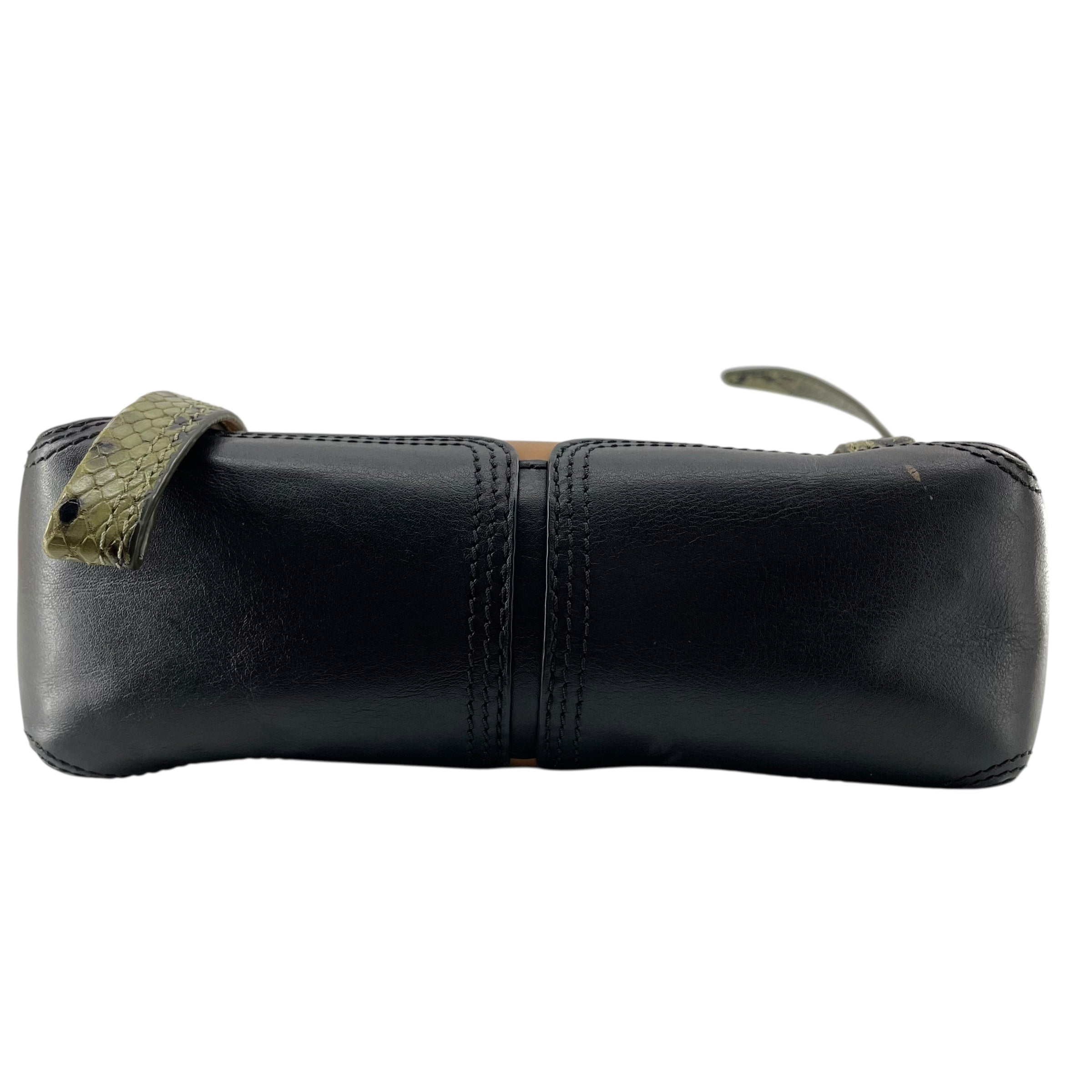 3.1 phillip lim/Cross Body Bag/Animal Pattern/Leather/BLK/SNAKESKIN PASHI view 4
