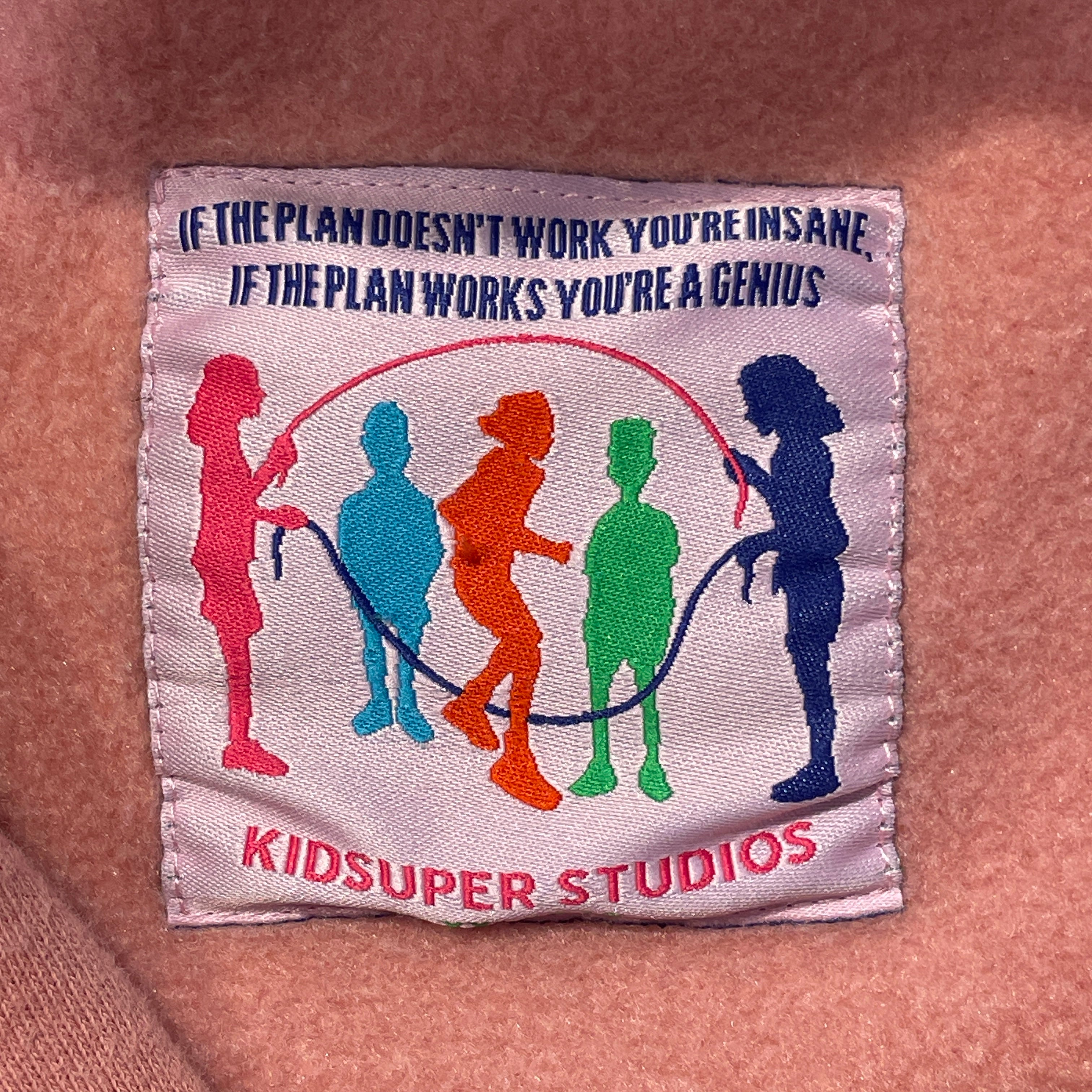 KIDSUPER STUDIOS/Hoodie/XXL/Cotton/PNK/ view 3