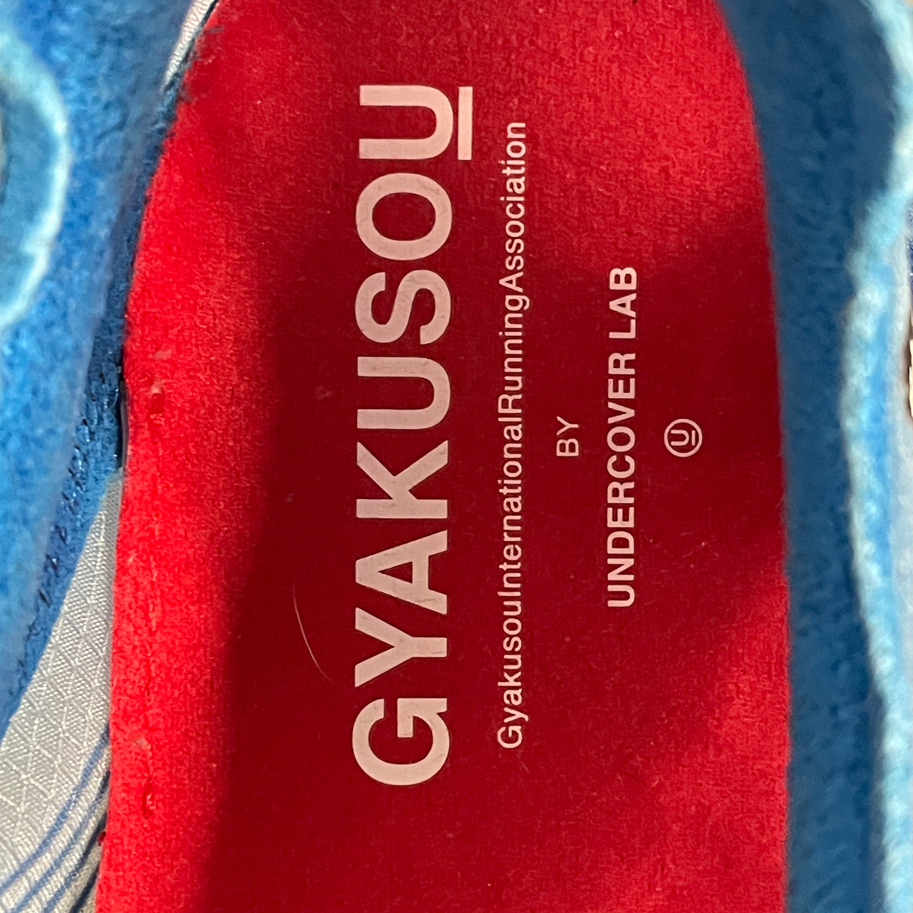 GYAKUSOU/UNDERCOVER/NIKE/Low-Sneakers/US 12/BLU/Zoom Fly view 3