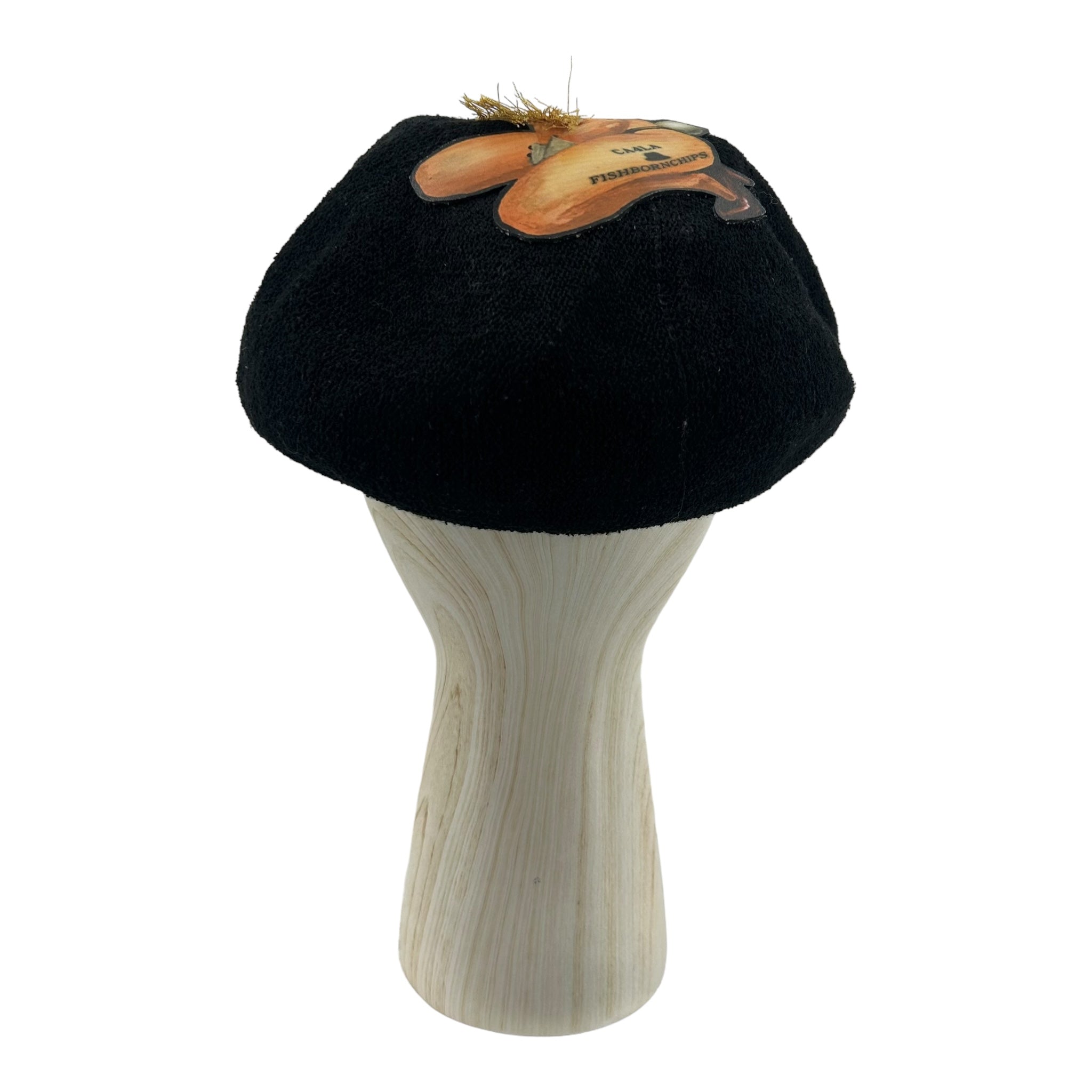 CA4LA/Beret/Black/Cotton/ view 2