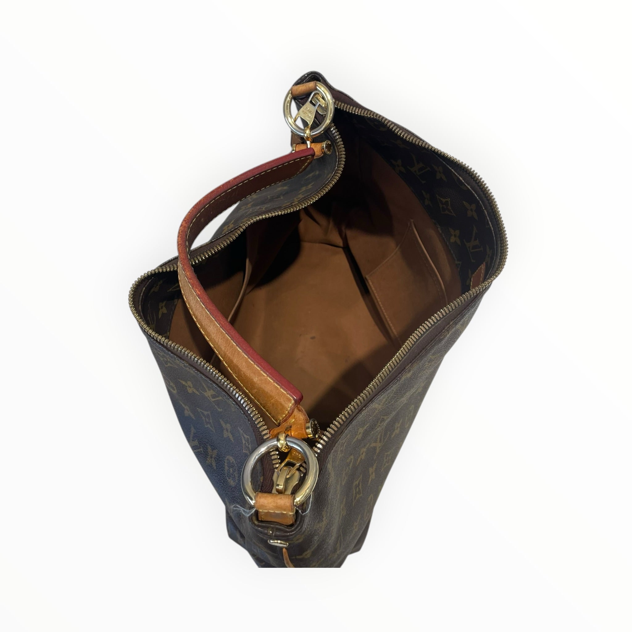 LOUIS VUITTON/Tote Bag/Leather/BRW/Sully PM view 4